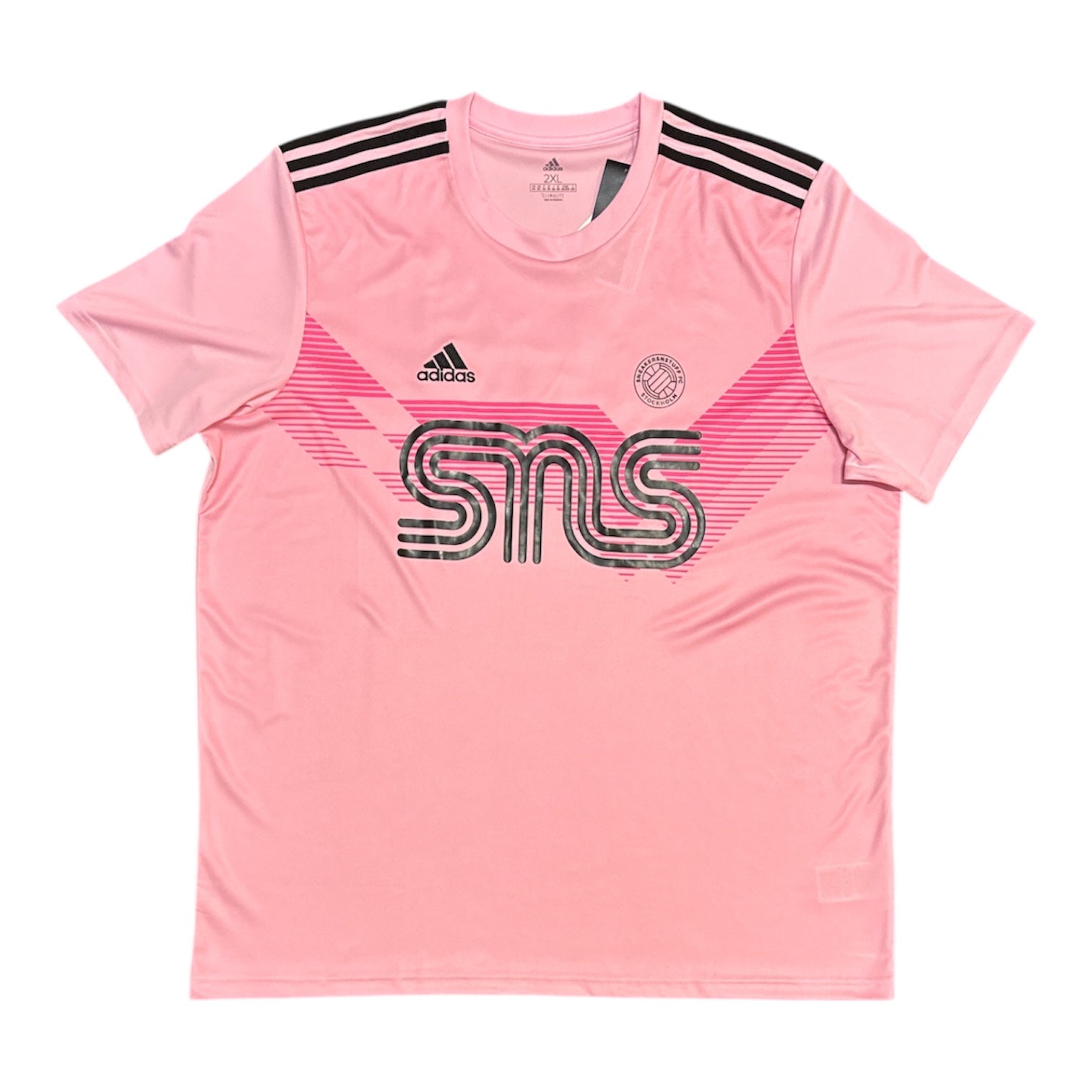 Adidas Sneakersnstuff FC Adidas Pink Black Jersey