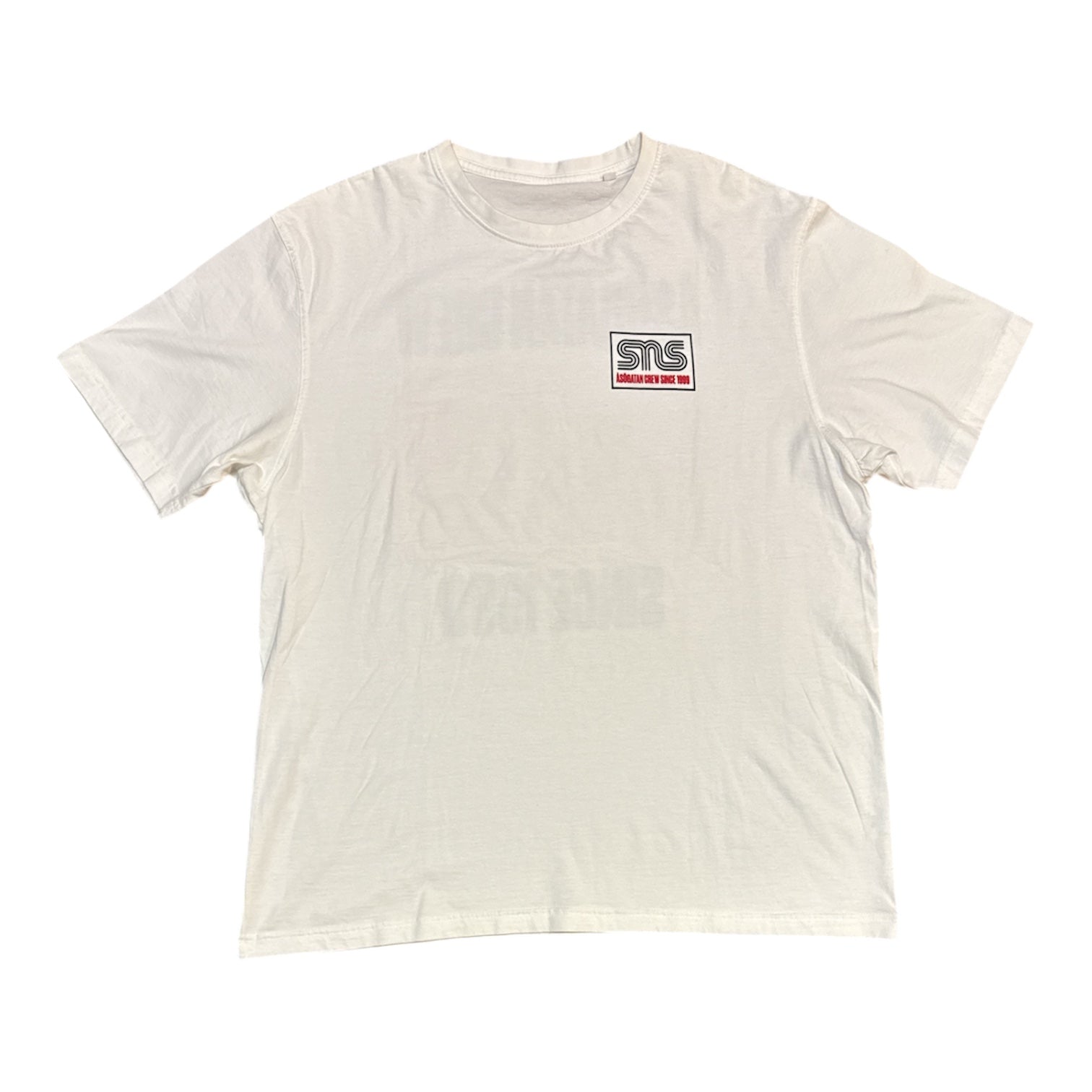 Sneakersnstuff Åsögatan Crew White Tshirt