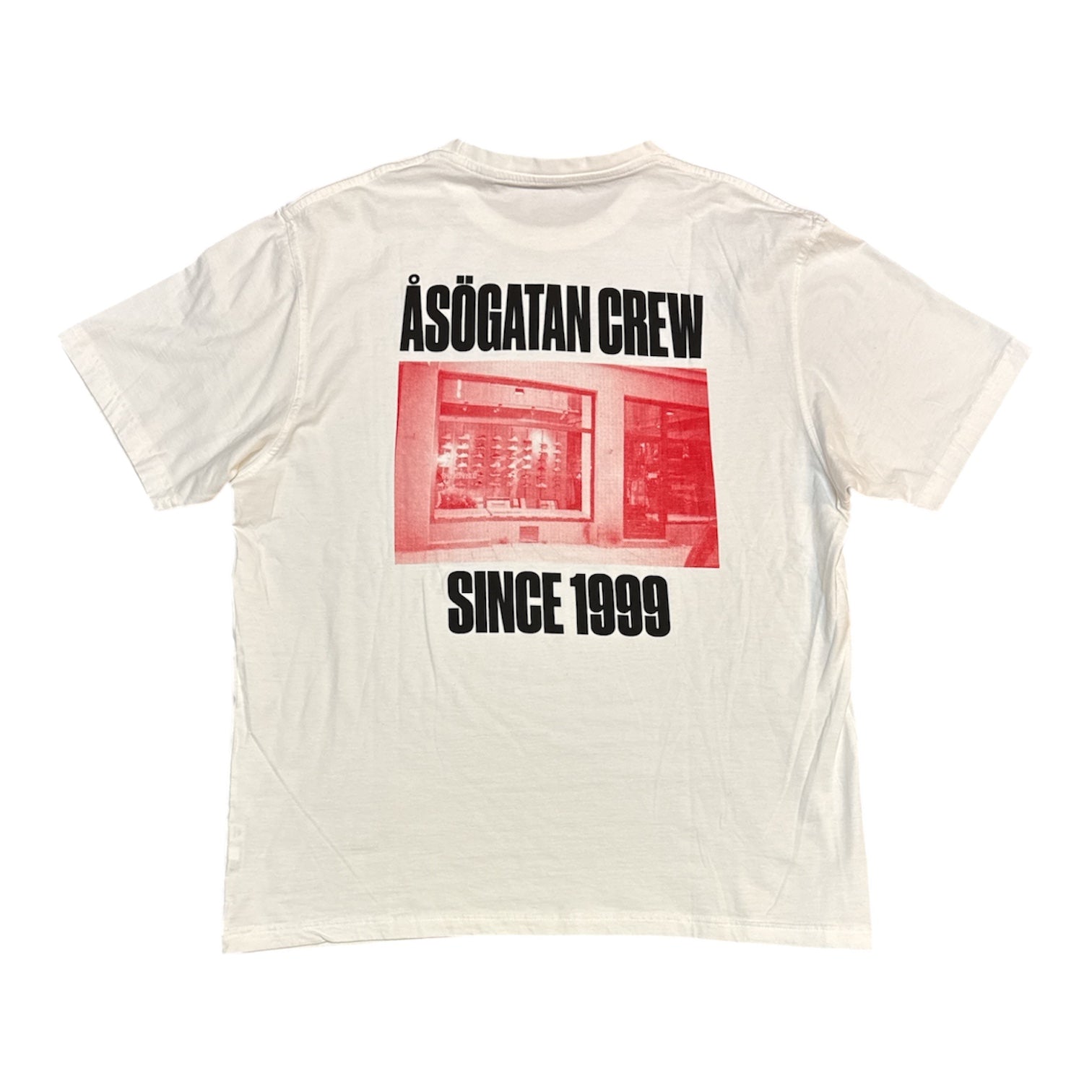 Sneakersnstuff Åsögatan Crew White Tshirt