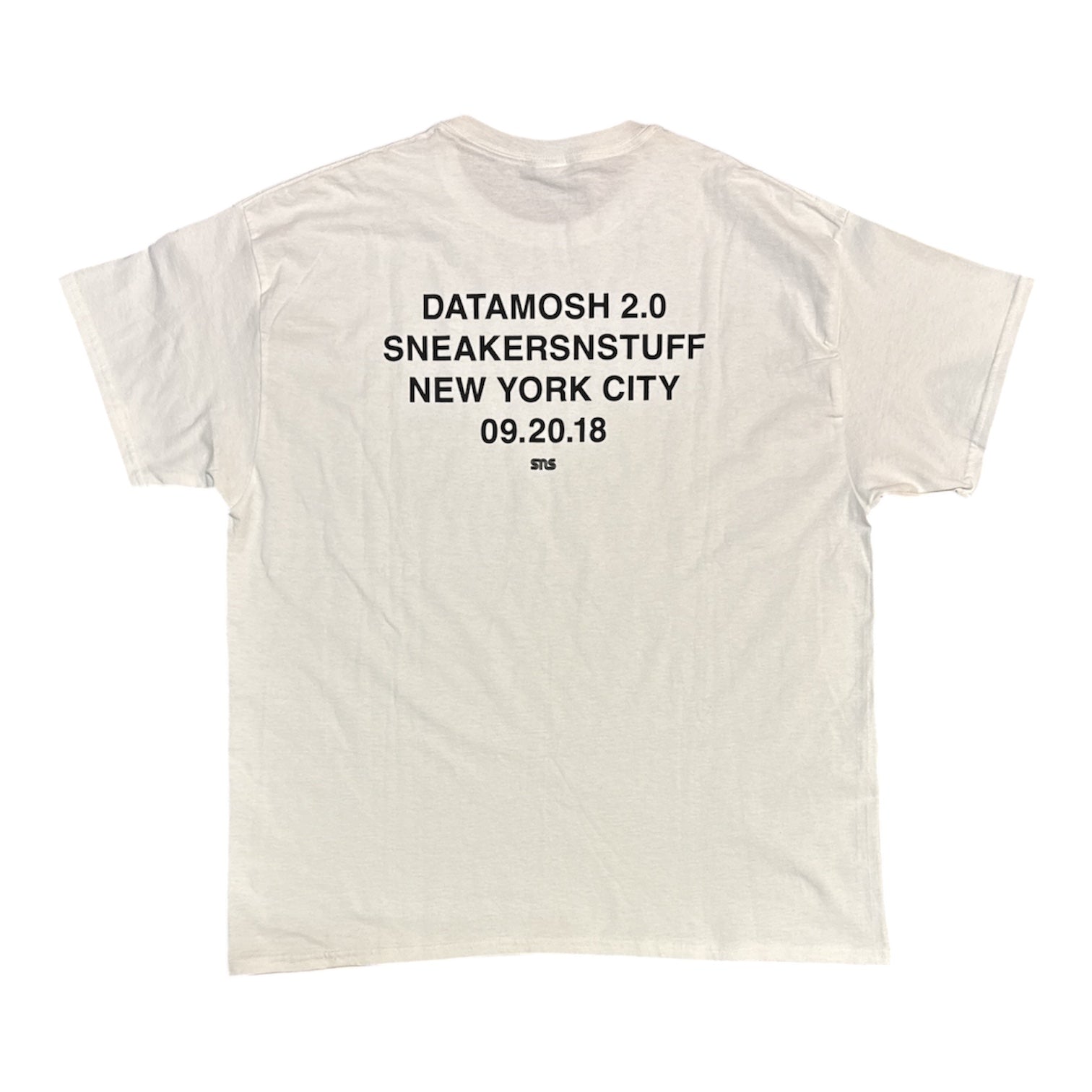Sneakersnstuff Datamosh 2.0 New York Release White Tshirt