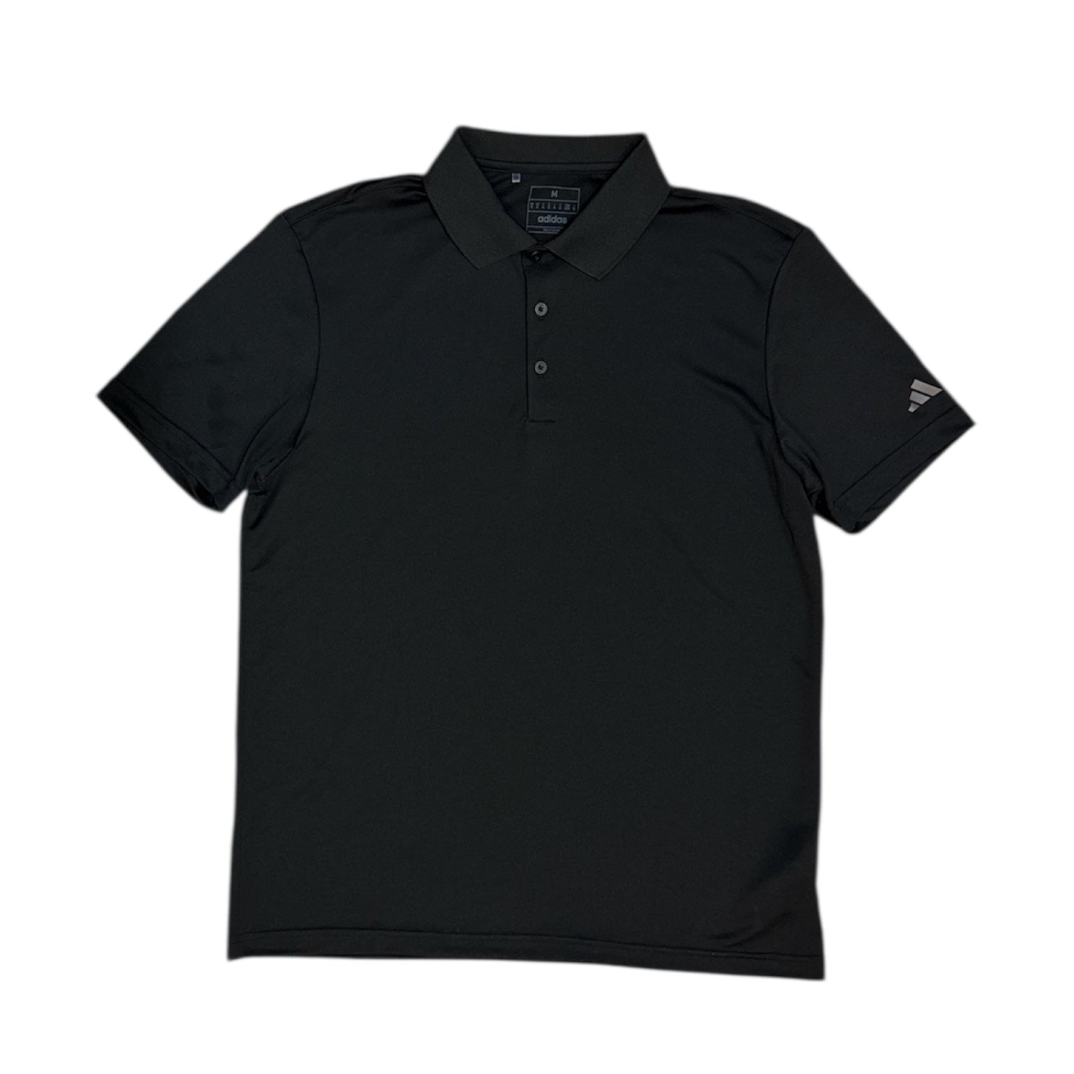 Adidas Golf Core Performance Primegreen Black Polo Shirt