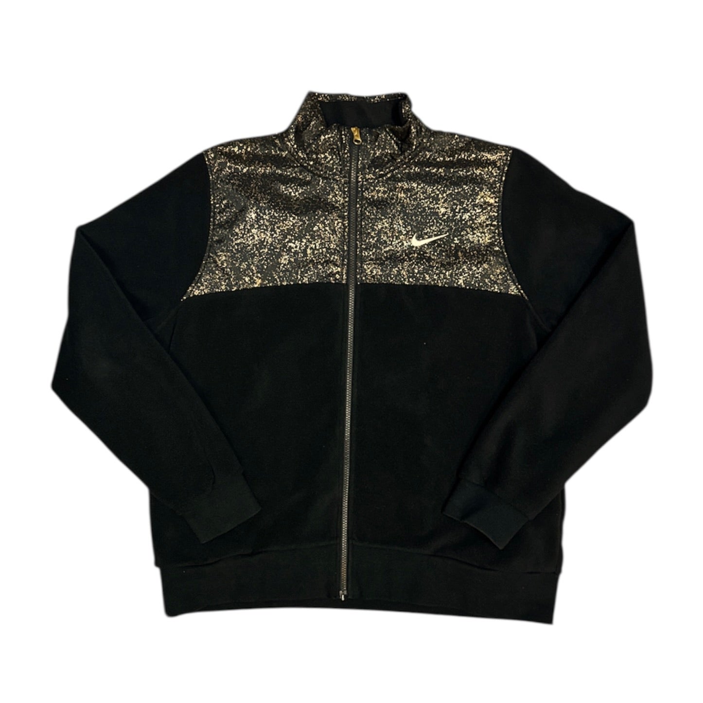 Nike Sportswear Stardust Black Full Zip Plush Jacket (W)