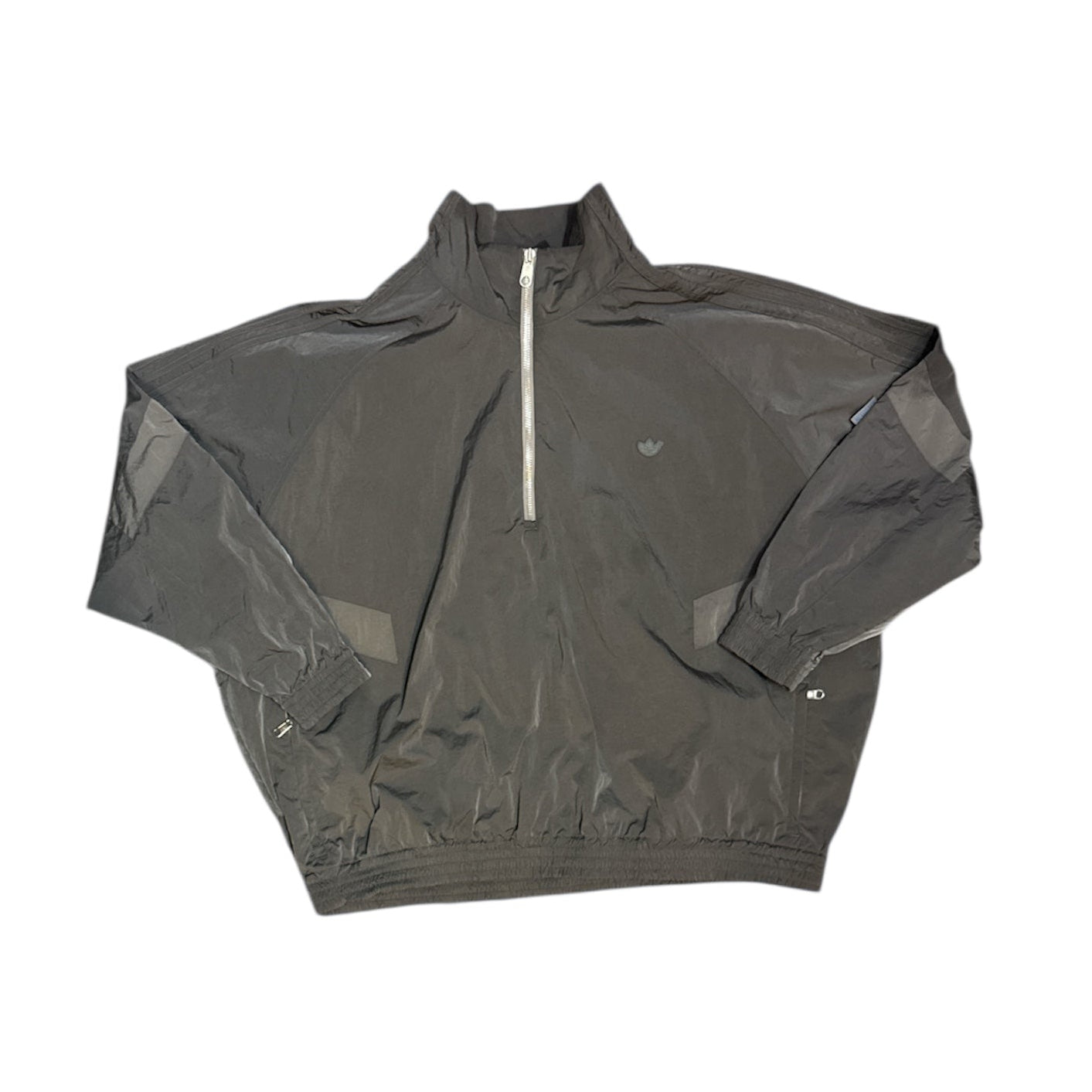 Adidas Originals Blue Version Series Grey Half Zip Anorak Jacket