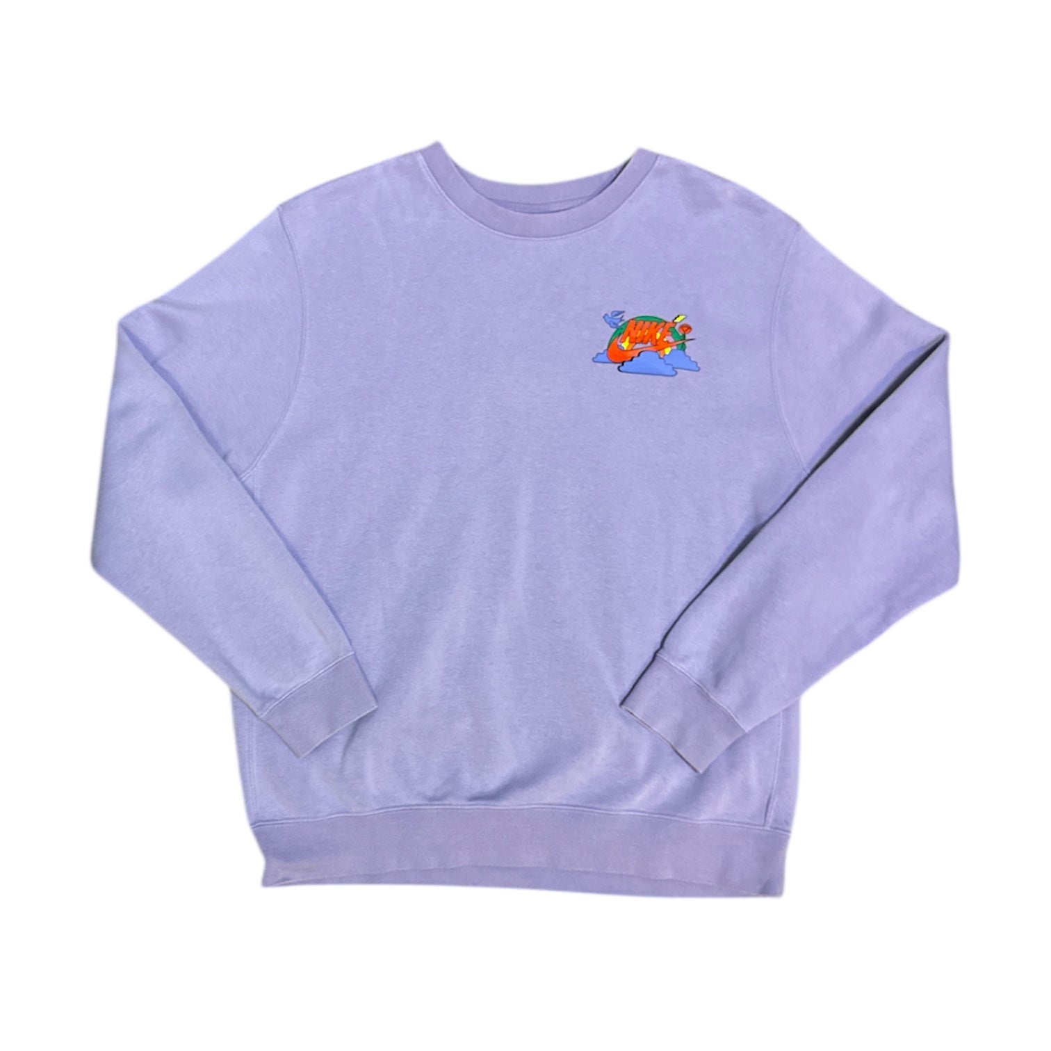 Nike Sportswear Have A Nike Day Purple Crewneck Sweatshirt