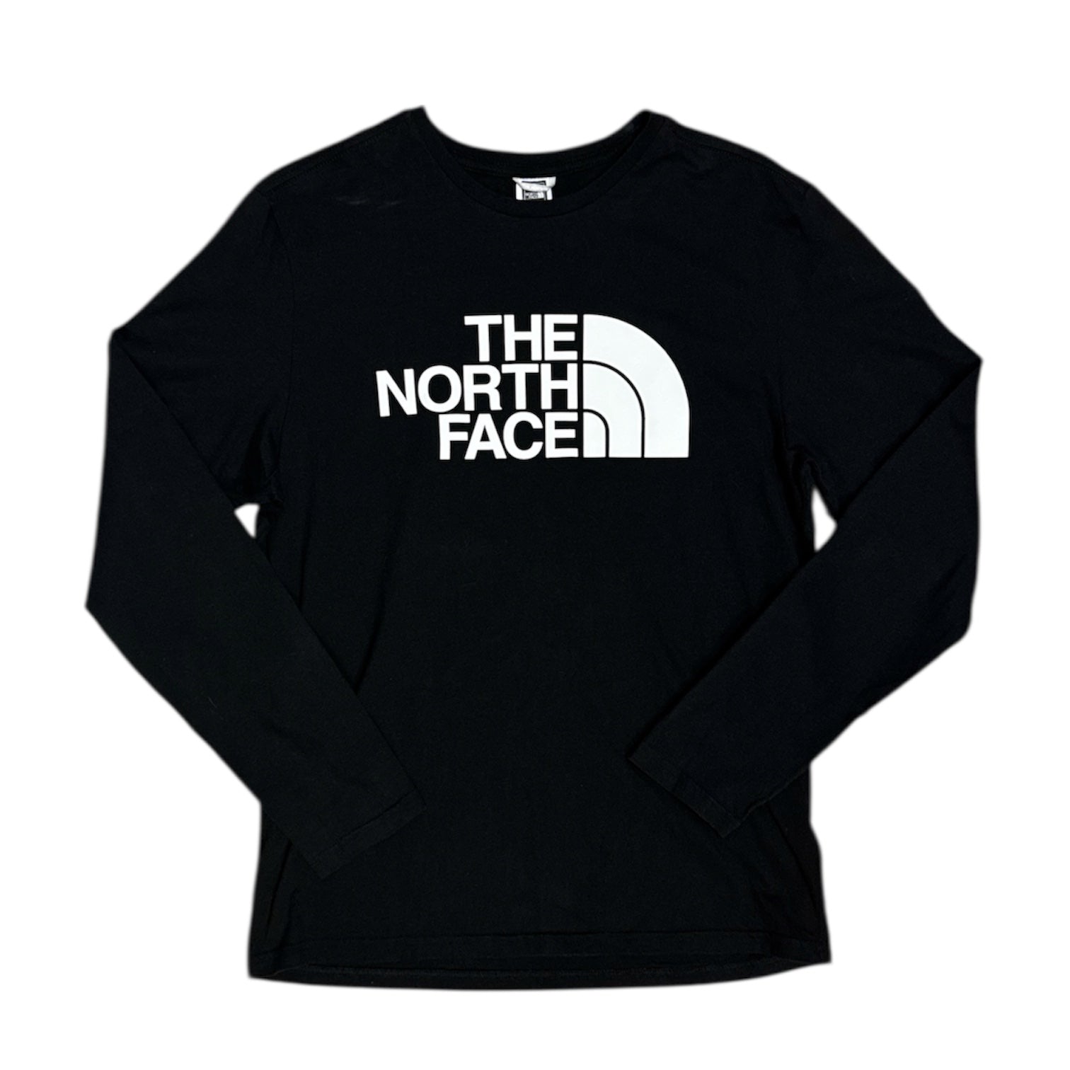 The North Face Big Logo Black Long Sleeve