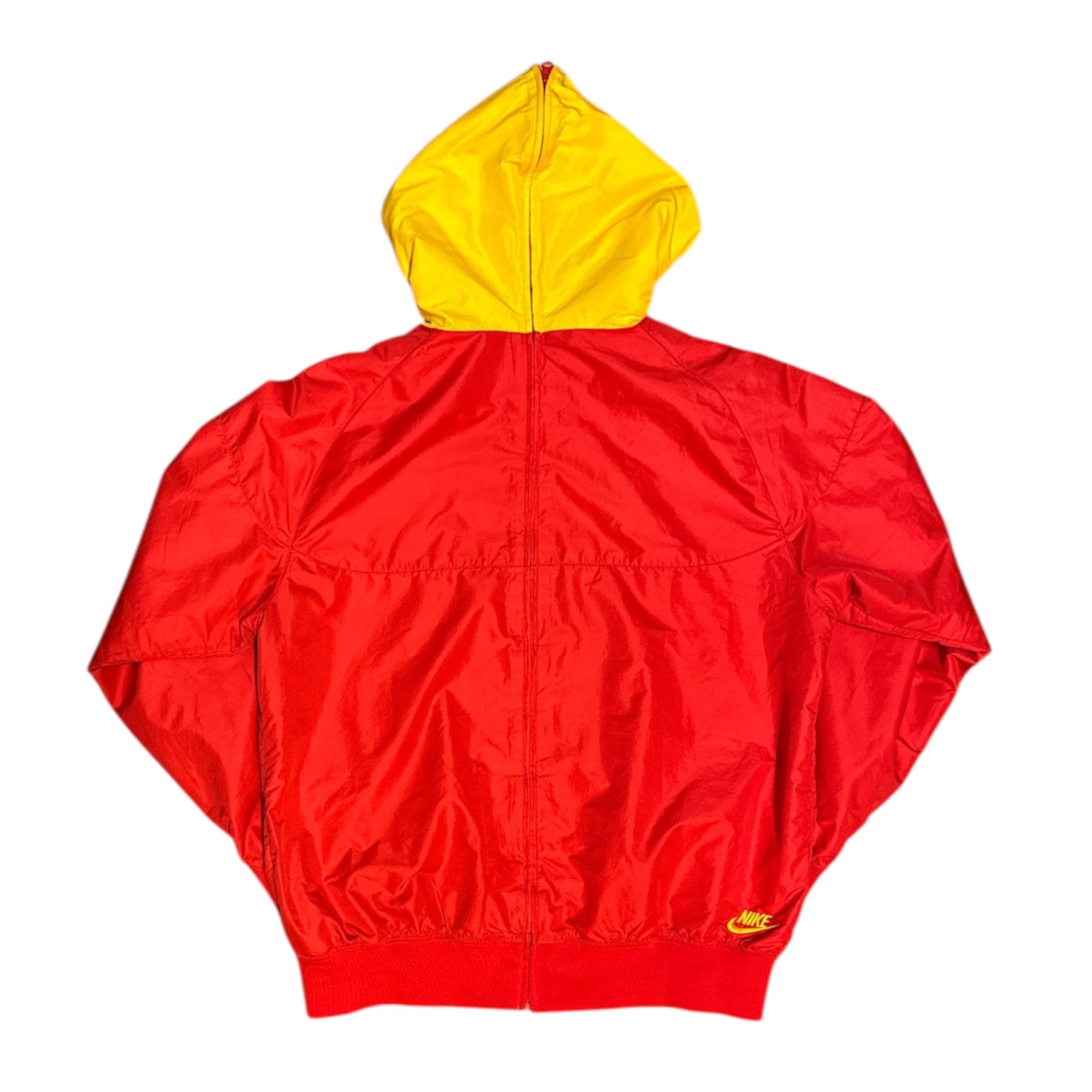 Vintage Nike Sportswear 2008 Split Winbreaker Yellow Red Jacket
