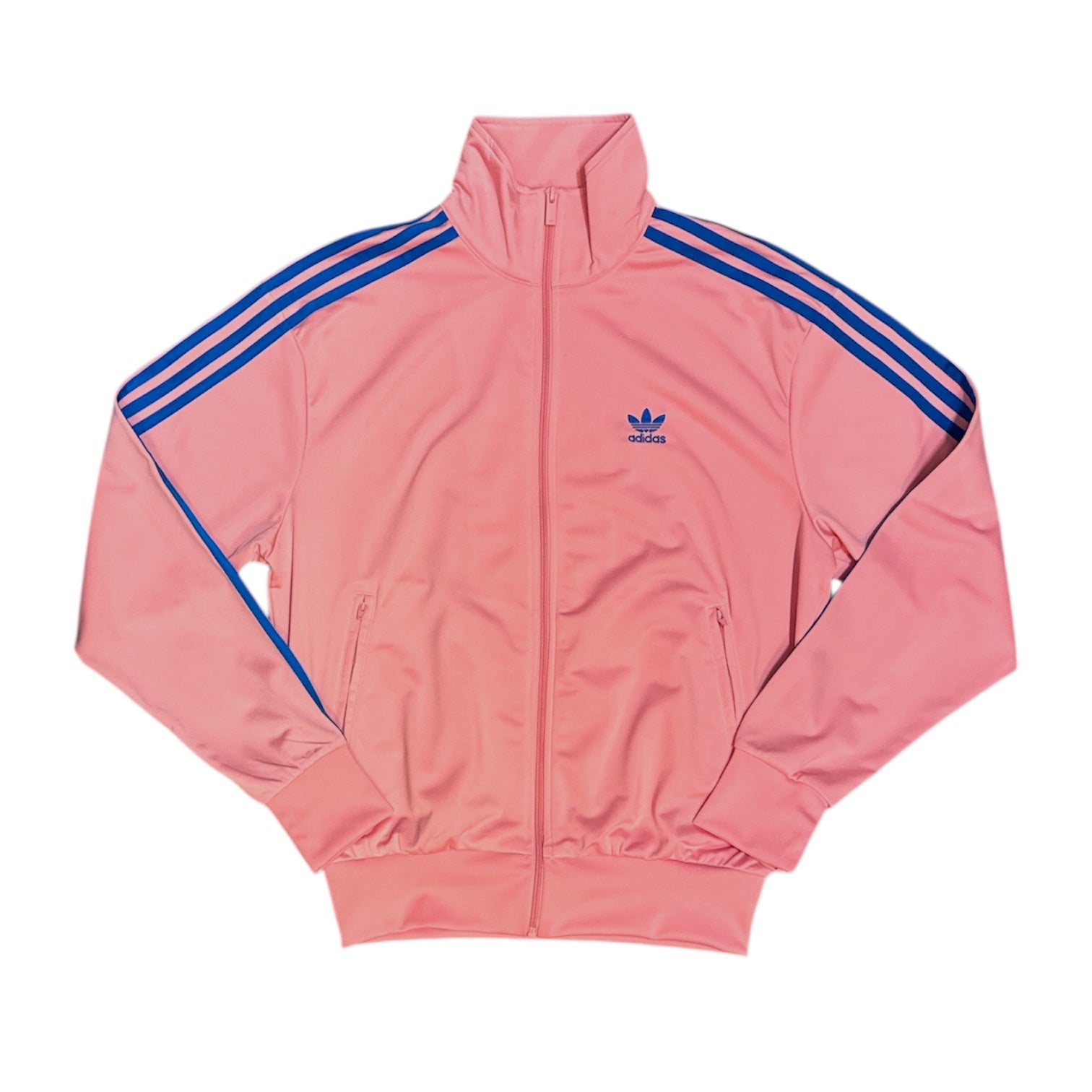 Adidas Originals Firebird Pink Blue Track Top