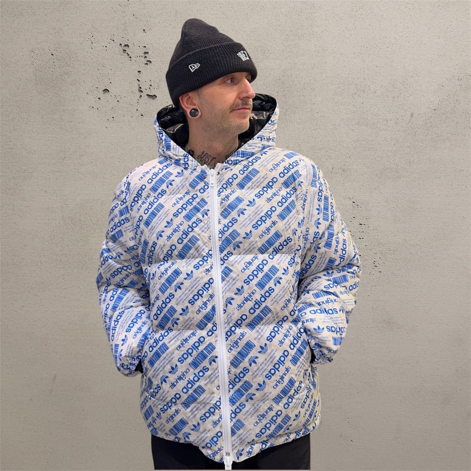 Adidas Originals by Alexander Wang Reversible Puffer Down Jacket