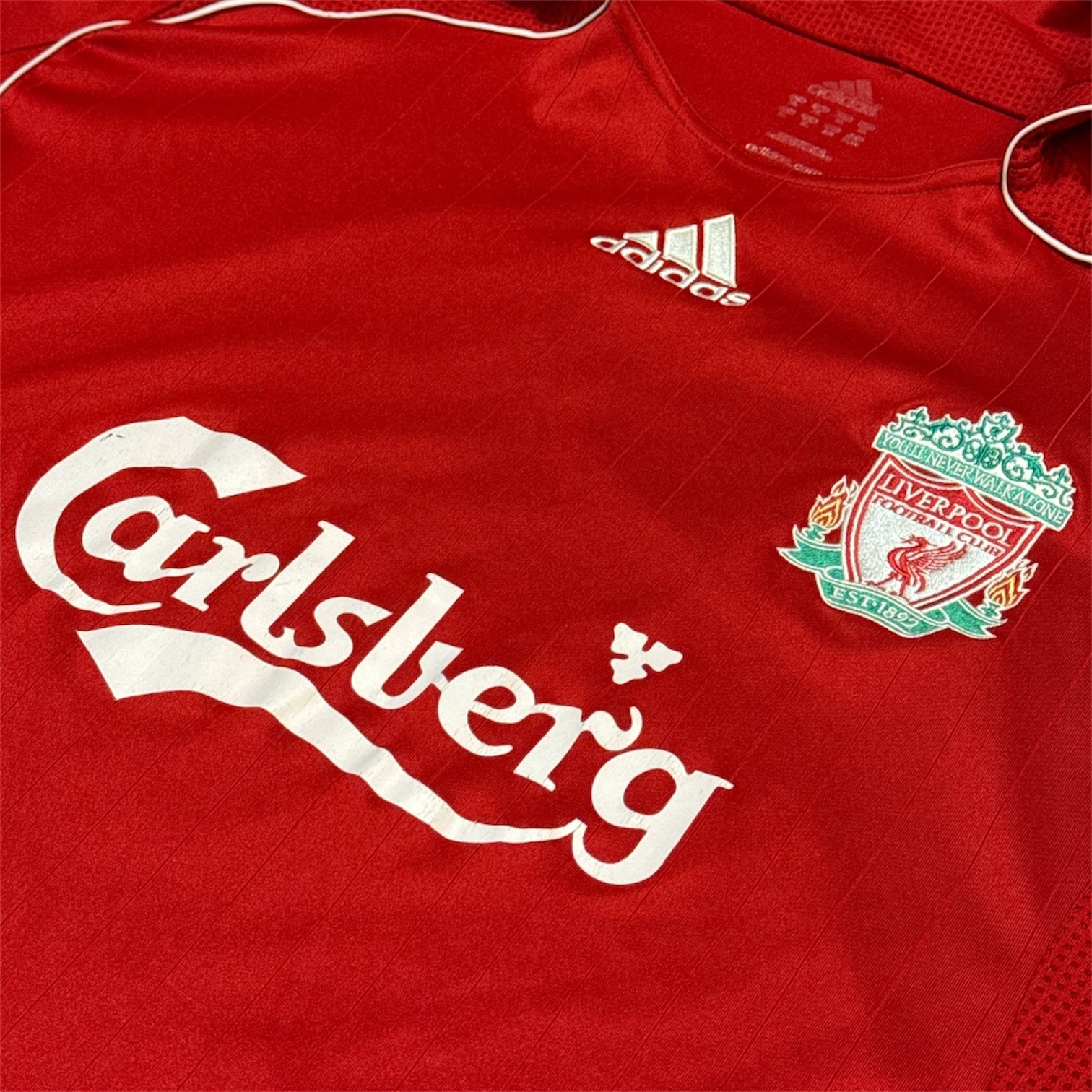 Adidas Liverpool Gerrard #8 2006/2008 Home Football Jersey