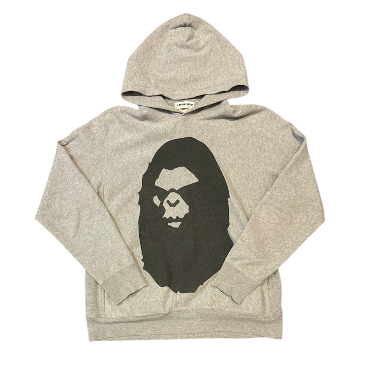 A Bathing Ape Mad Face Grey Hoodie
