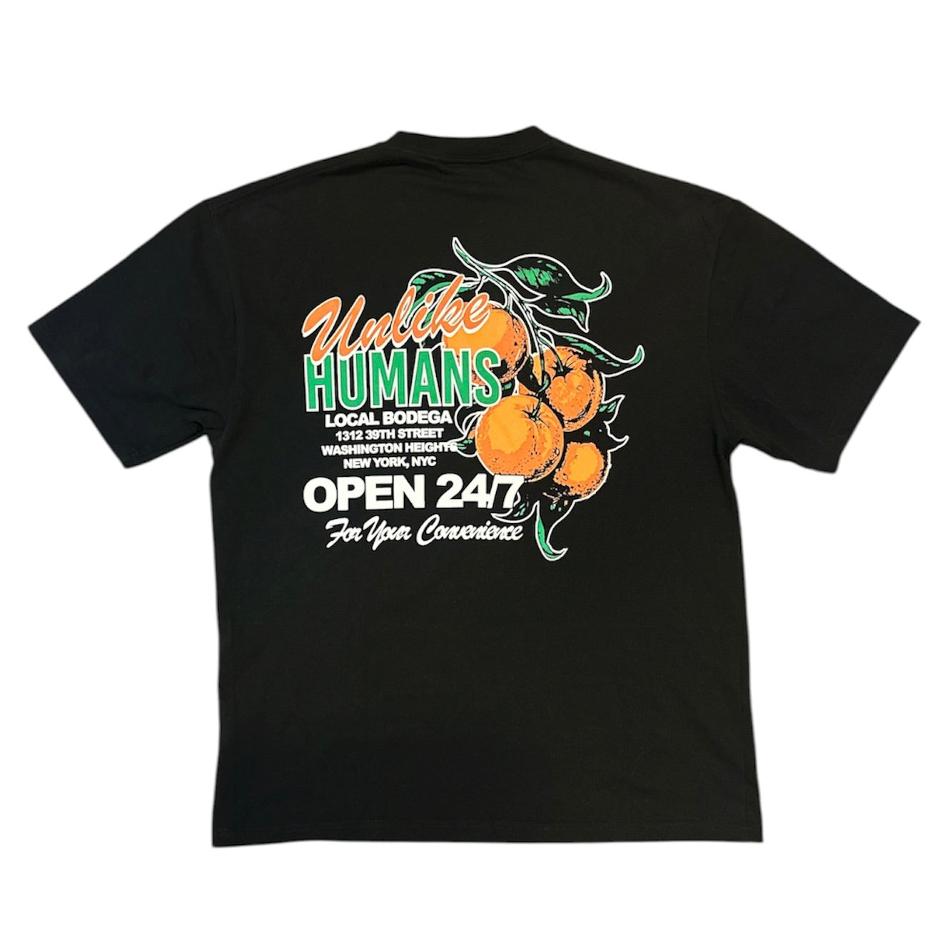 Unlike Humans Bodega Black Tshirt