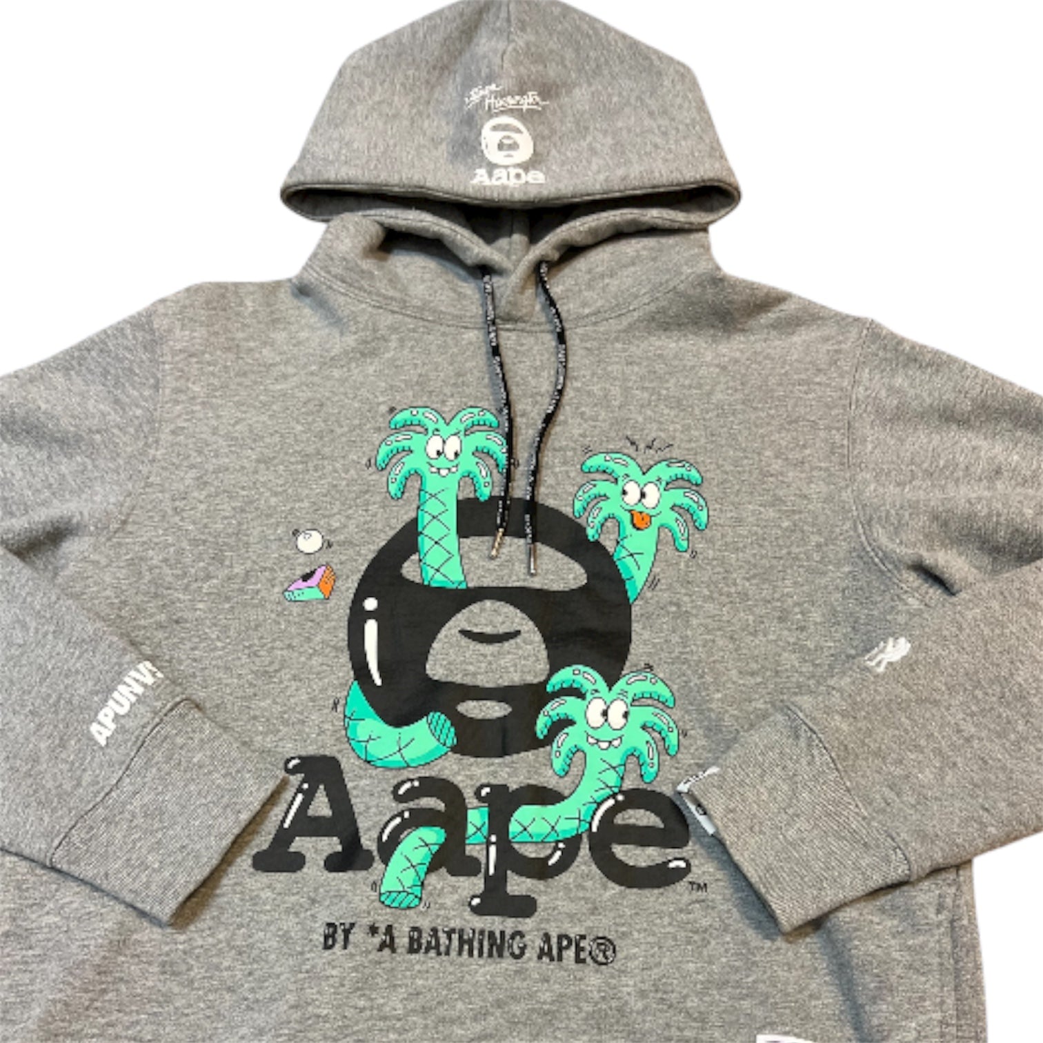 Aape by A Bathing Ape Steven Harrington Grey Hoodie