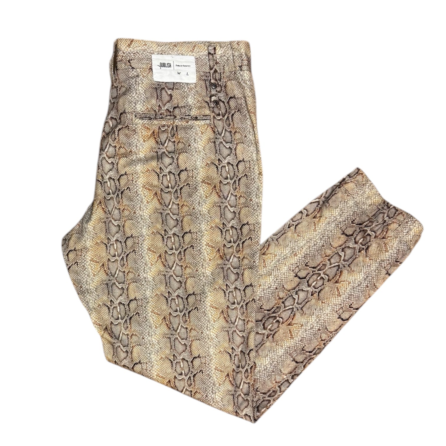 Publish Brand x Extra Butter NYC Snakeskin Jogger Pants