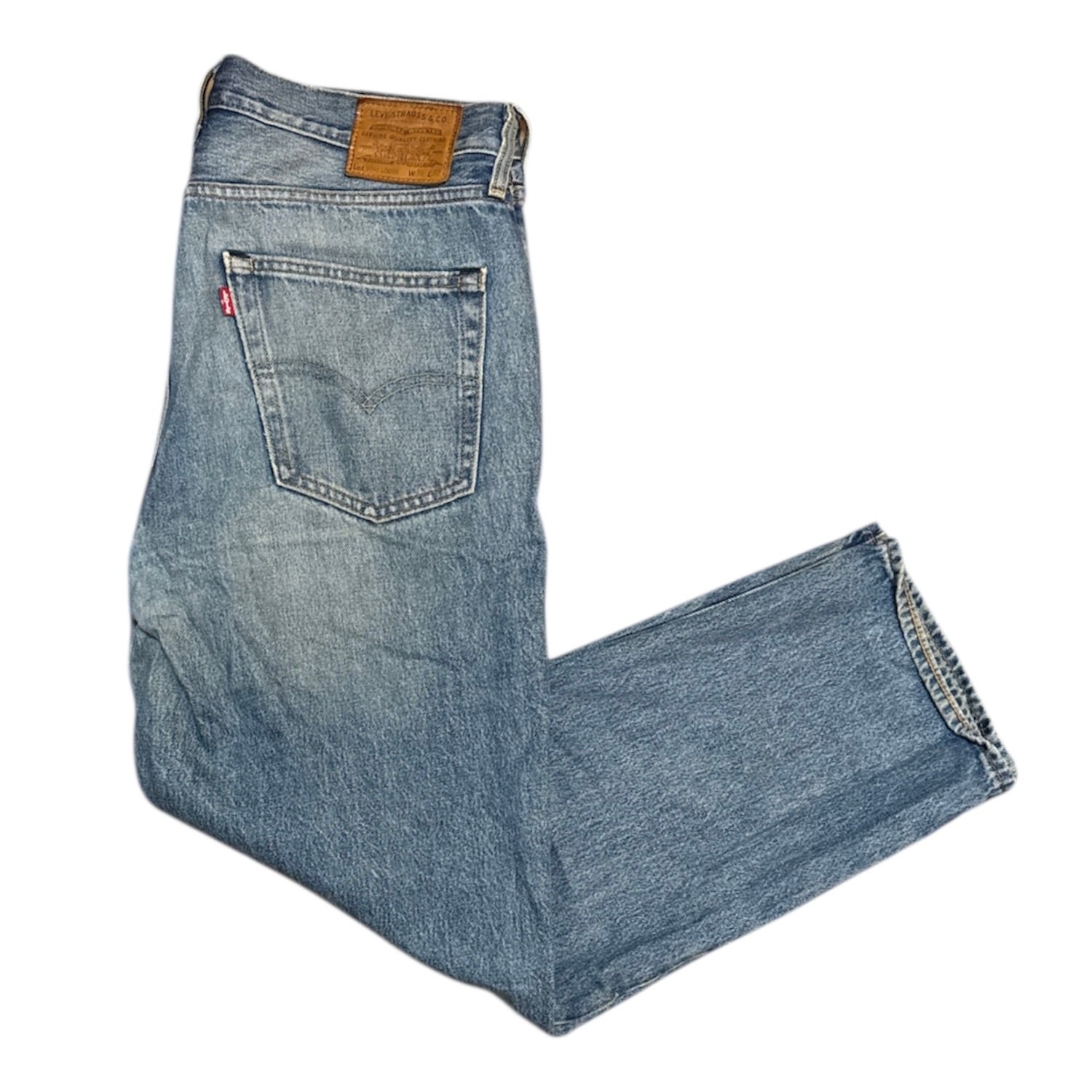 Levis Premium Stay Loose Light Blue Jeans