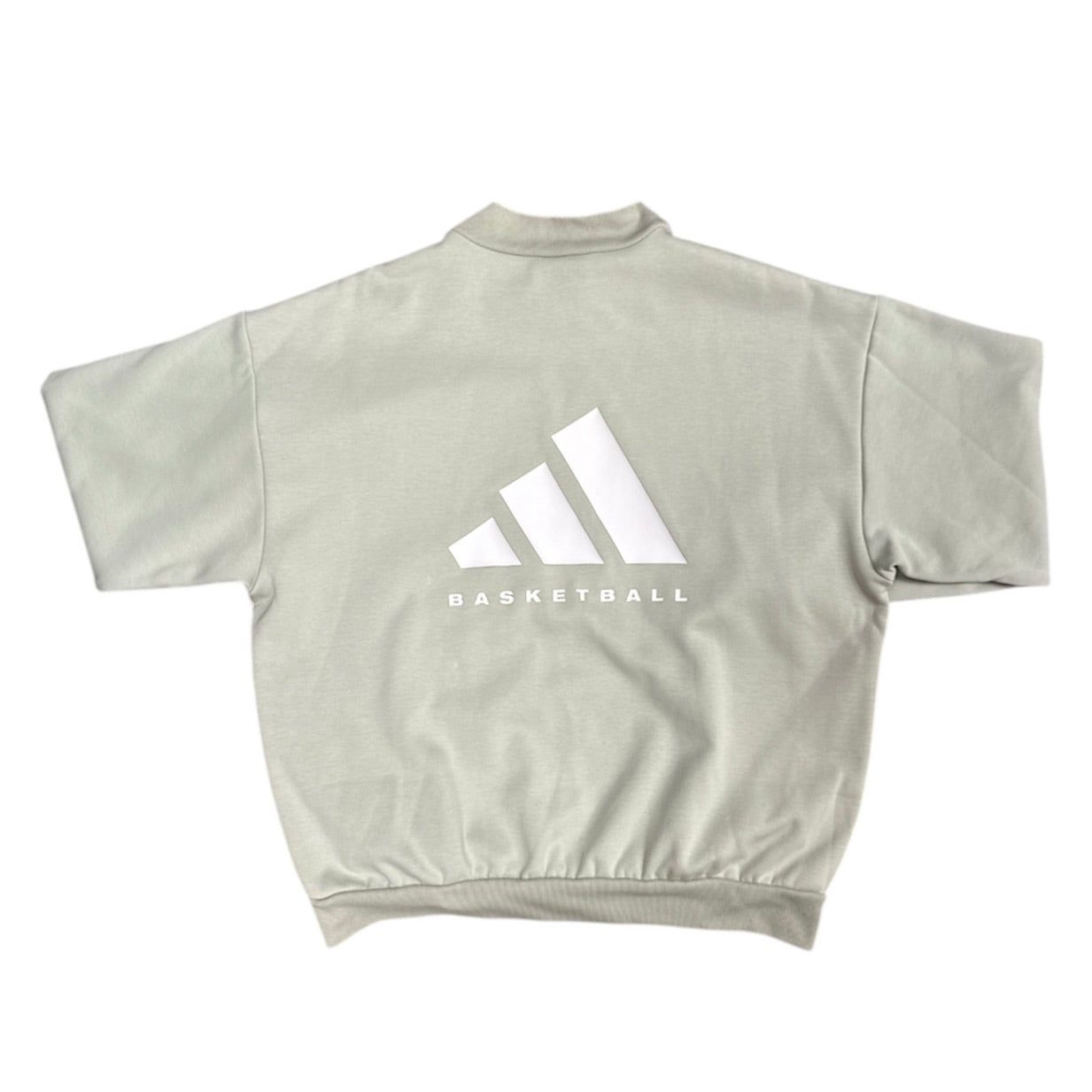 Adidas Basketball Crew Halo Green Sweatshirt