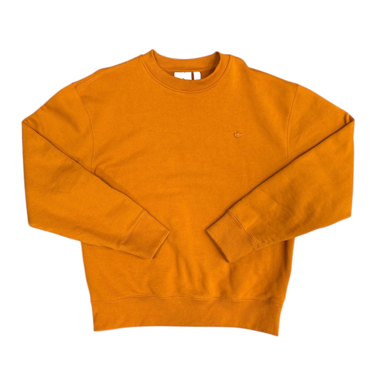 Adidas Originals Logo Orange Sweatshirt