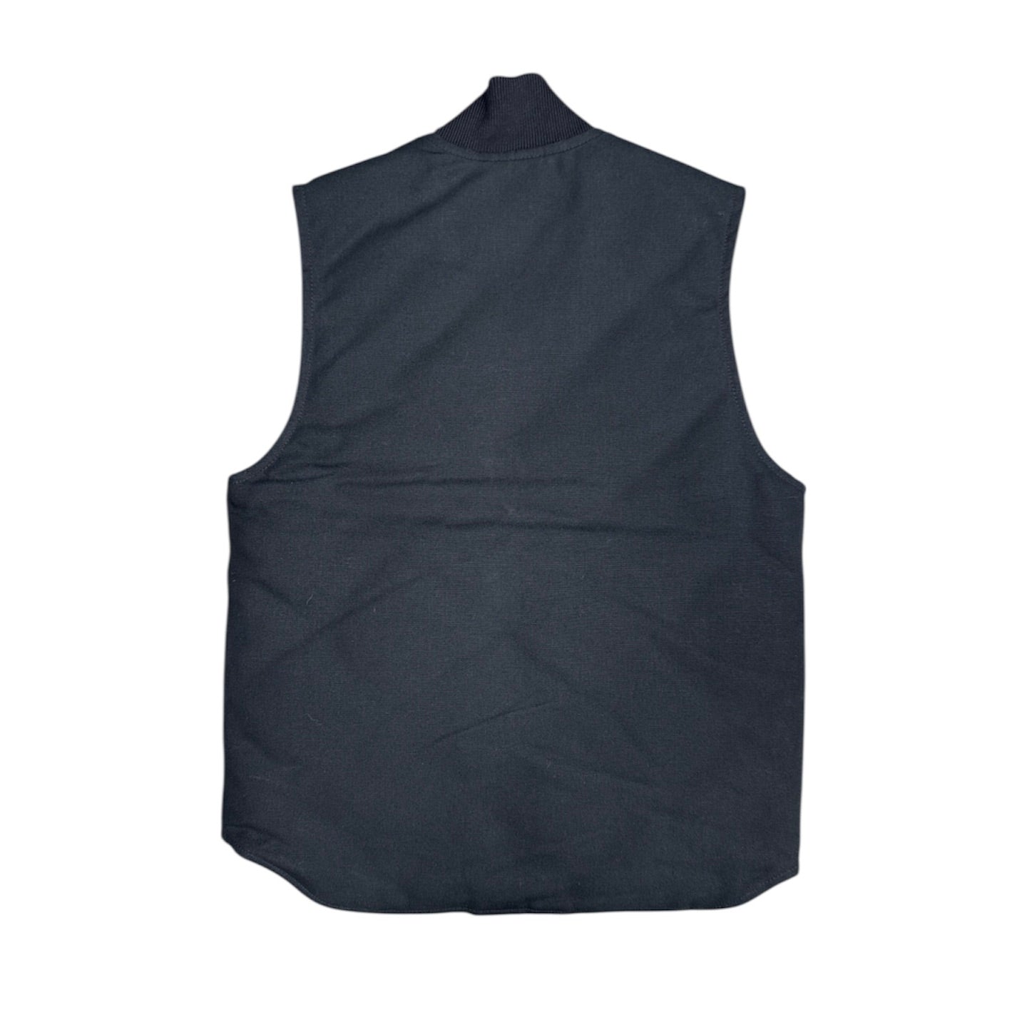 Carhartt Relaxed Fit Firm Duck Insulated Rib Collar Black Vest