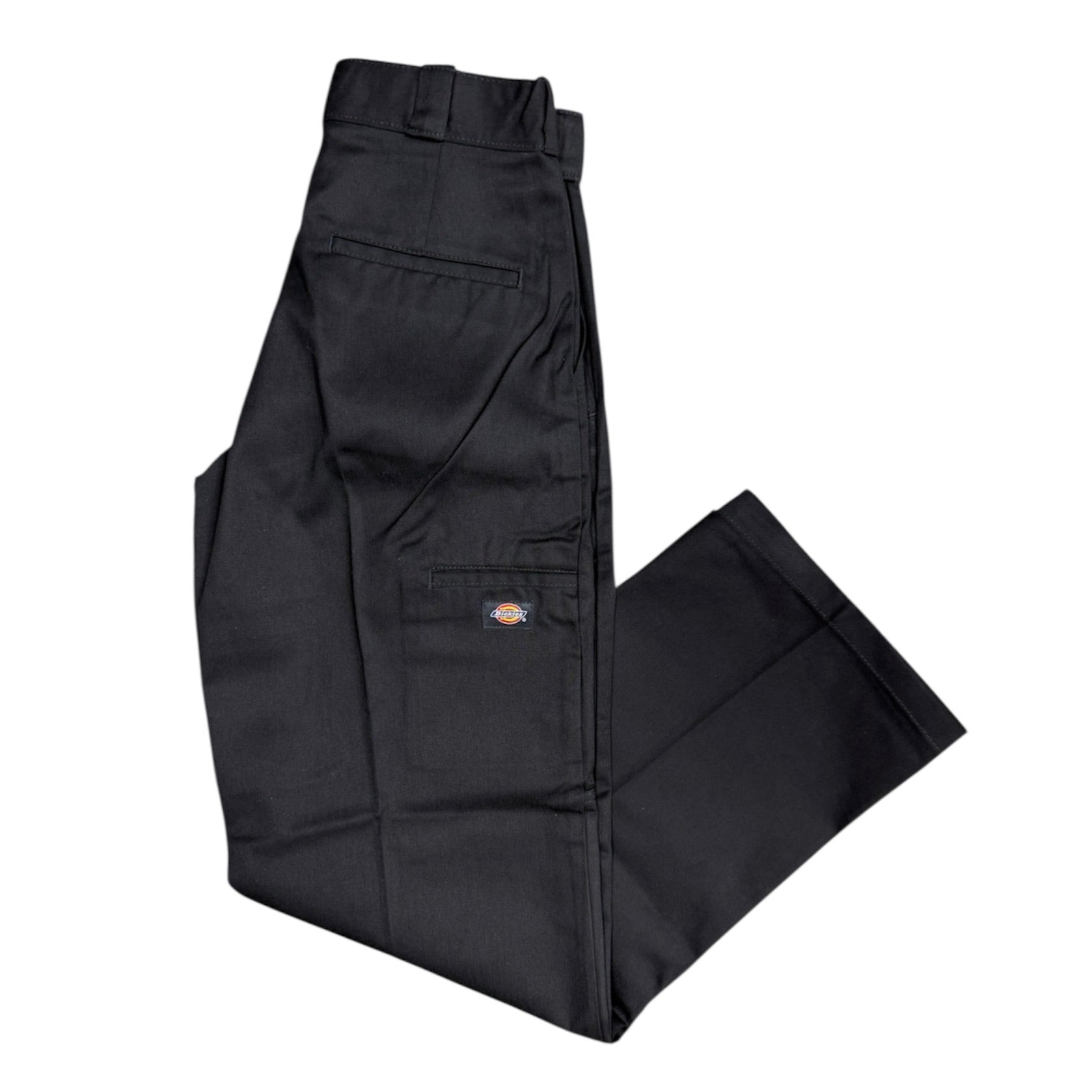Dickies Twill Work Loose Fit Straight Leg Black Pants