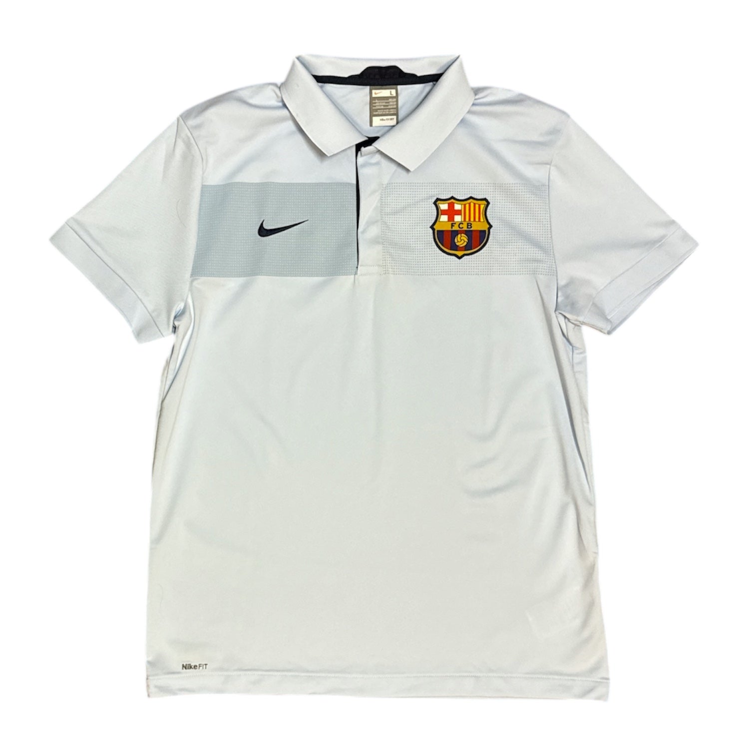 Nike Barcelona 2009 Light Blue Polo Shirt