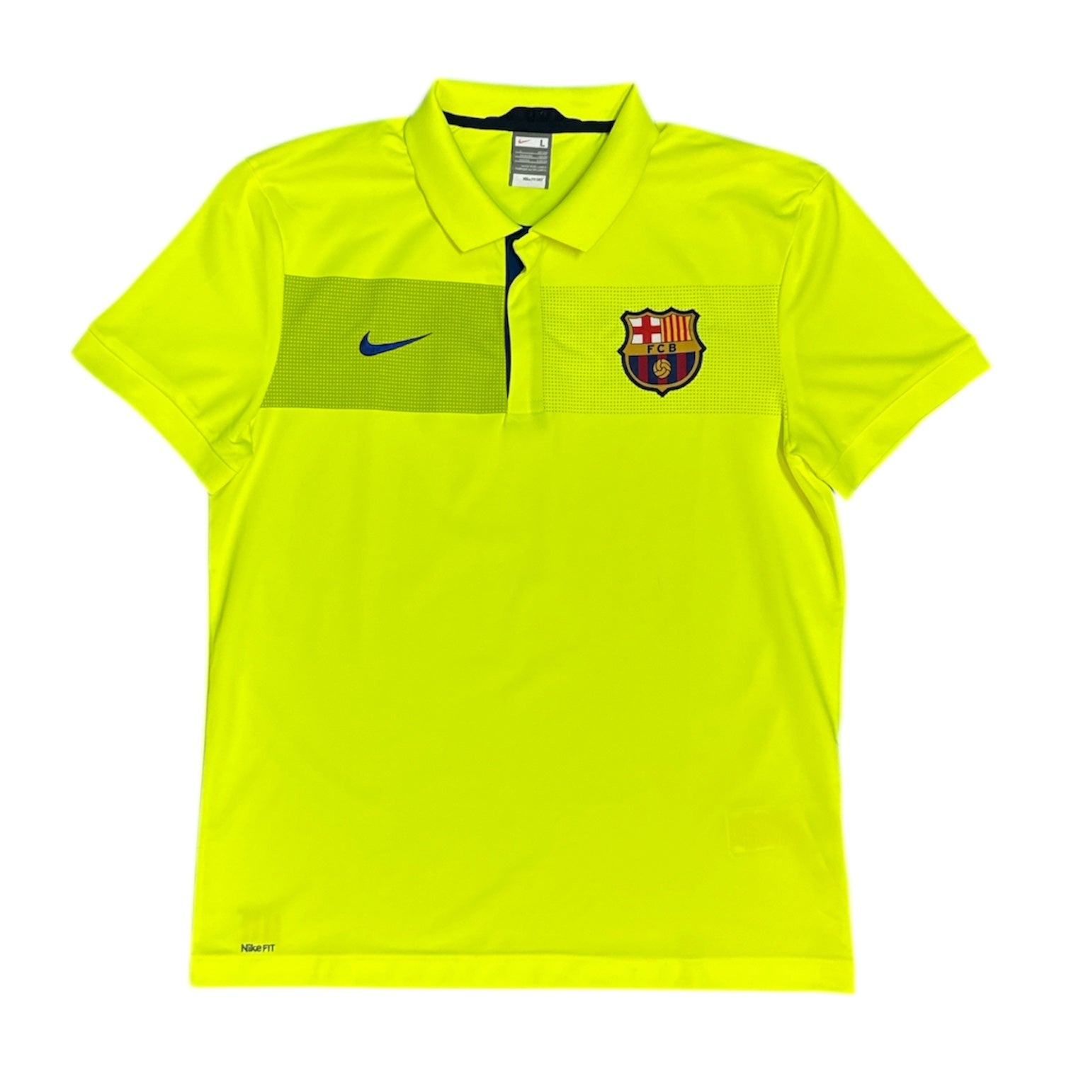 Nike Barcelona 2009/2010 Neon Polo Shirt