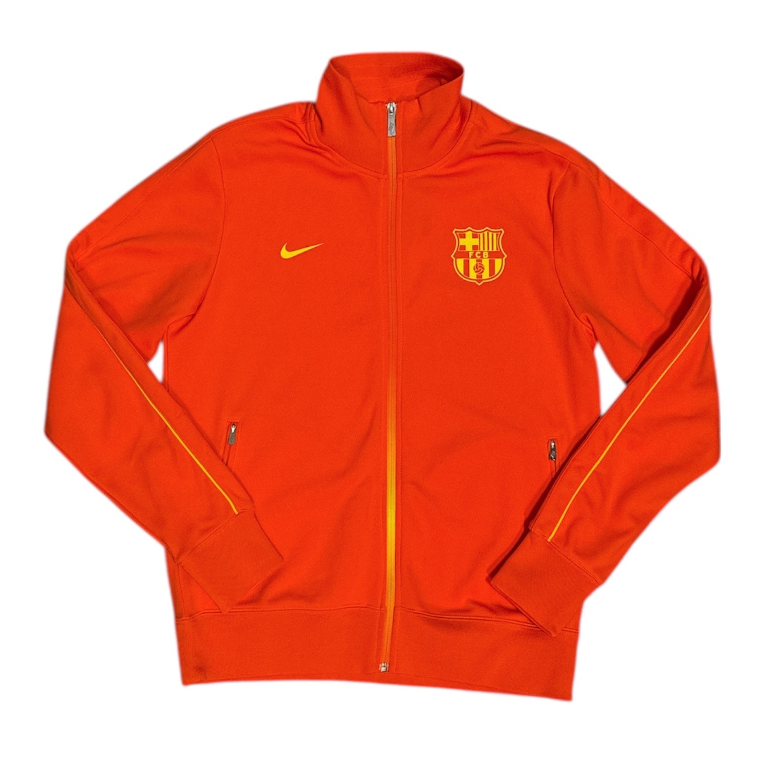 Nike Barcelona Orange Yellow Track Top