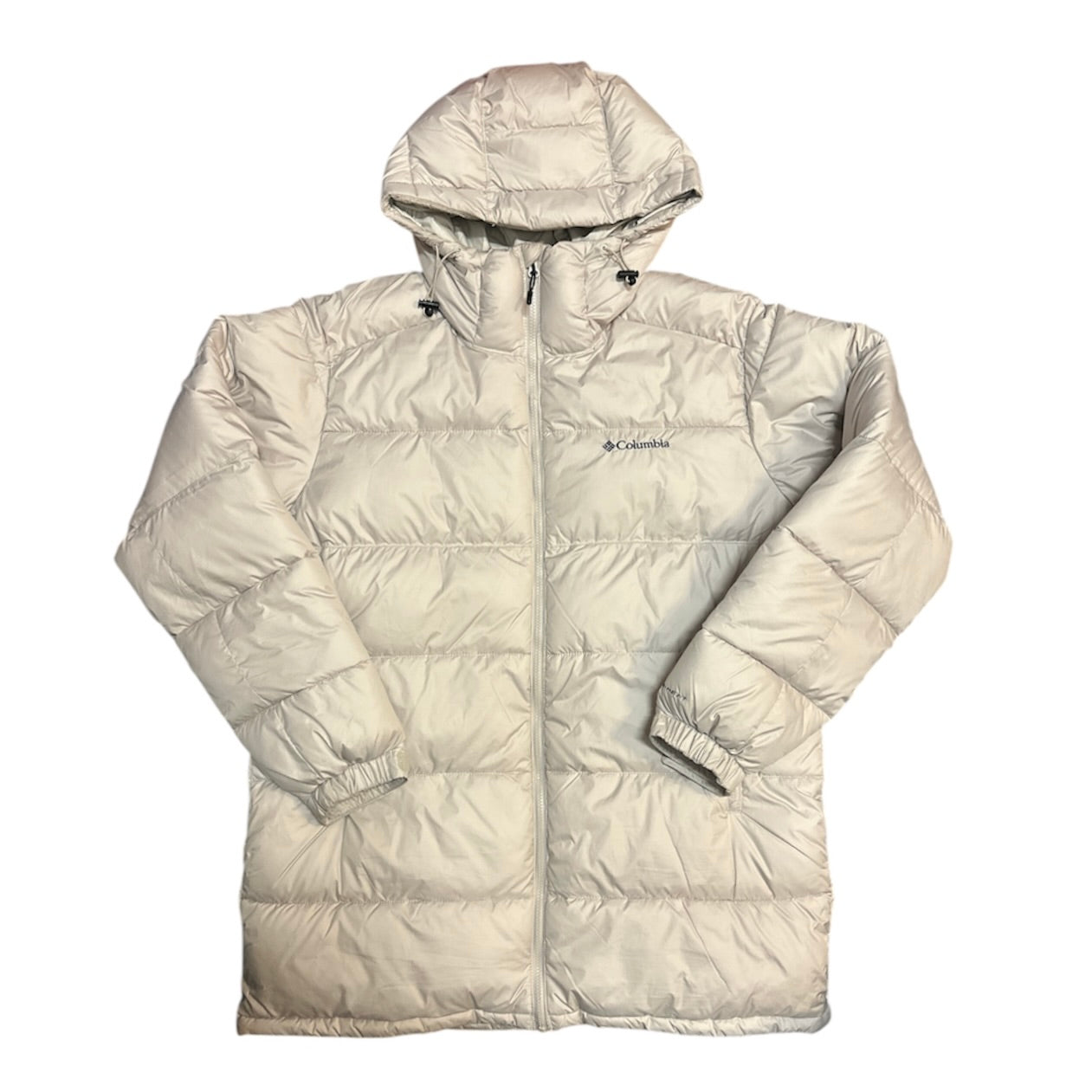 Columbia Omni-Heat Beige Puffer Jacket