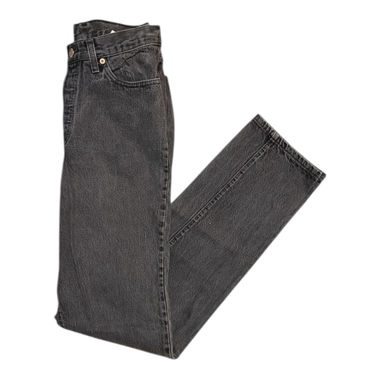 Vintage Levis 614 Washed Grey Jeans (W28/L33)