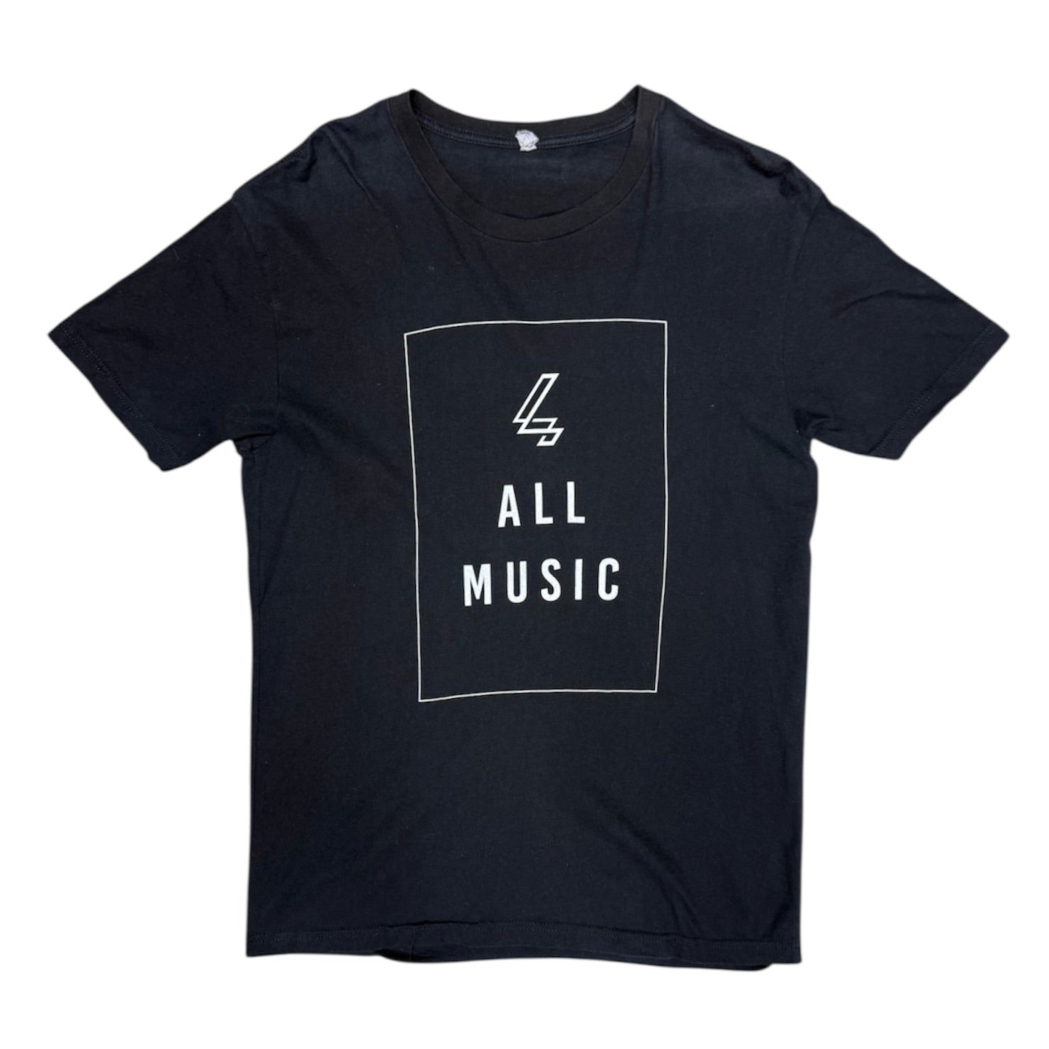 Next Level All Music Black Tshirt