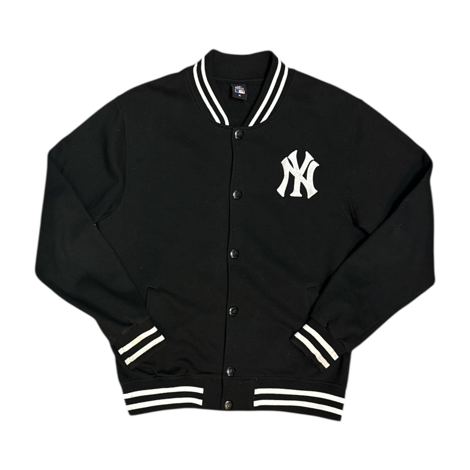 Majestic New York Yankees Black Varsity Jacket