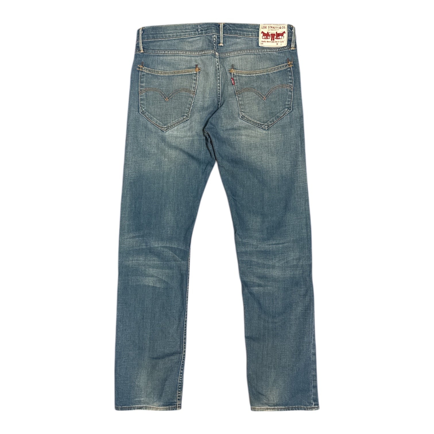Levis 504 Straight Light Blue Jeans