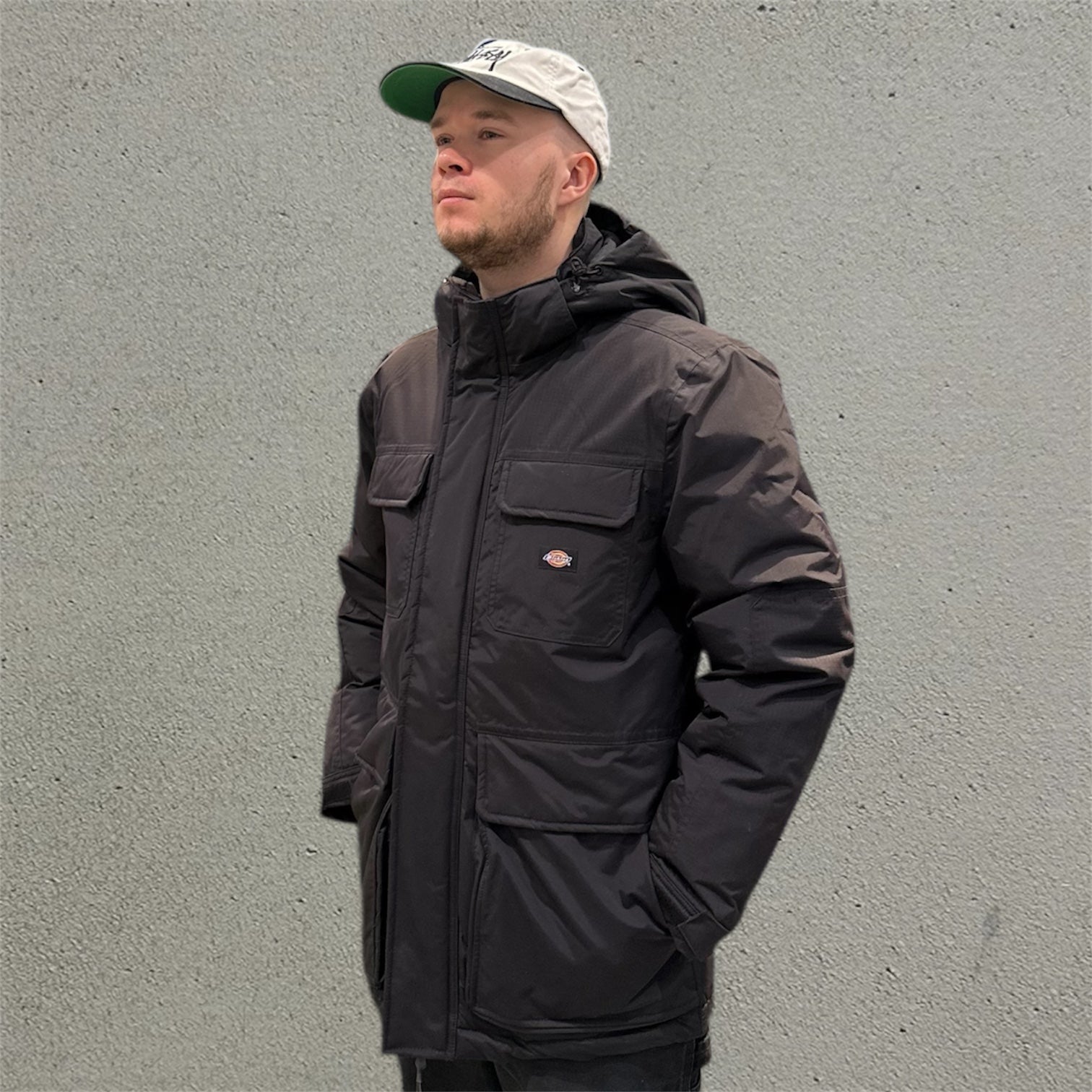 Dickies Glacier View Expedition Black Puffer Jacket