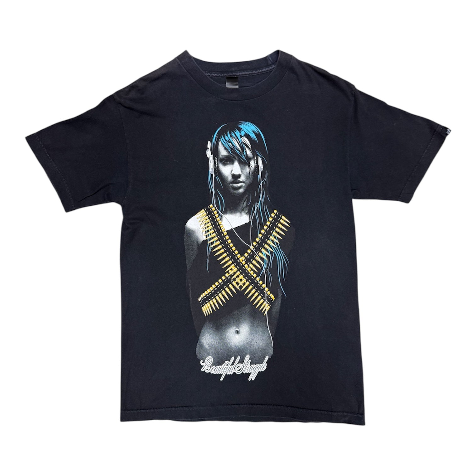 Acrylick Beautiful Struggles Black Tshirt