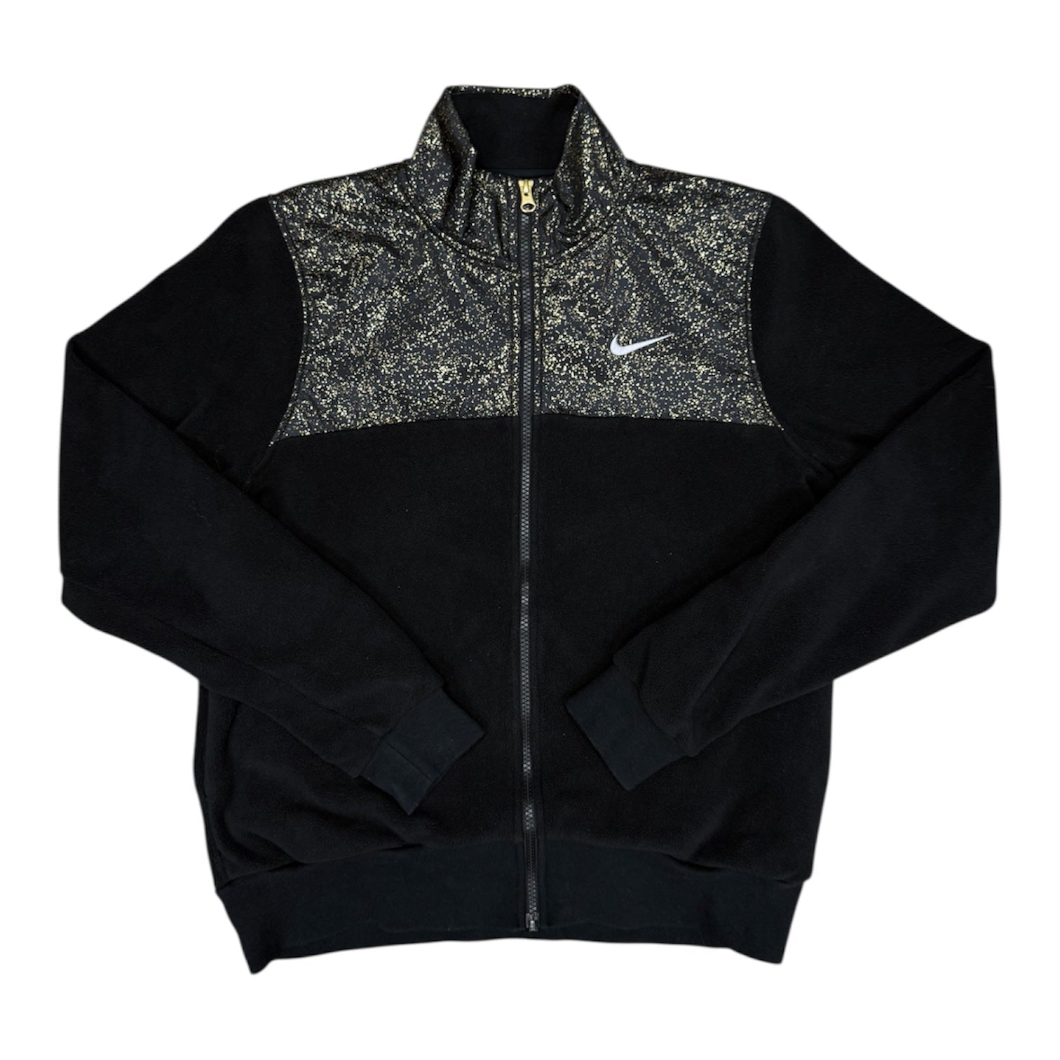 Nike Sportswear Stardust Black Full Zip Plush Jacket (W)