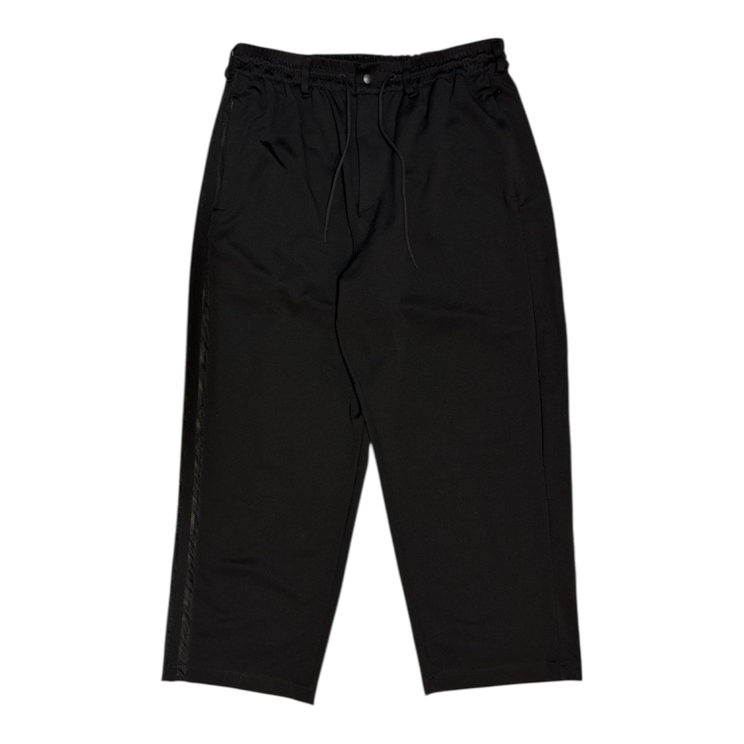 Adidas Y-3 Mesh Stripes Black Track Pants
