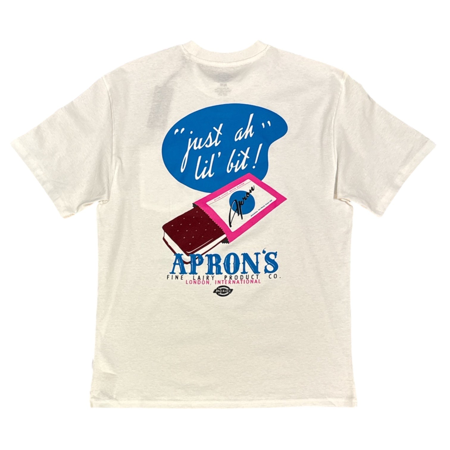 Dickies x Apron Records White Tshirt