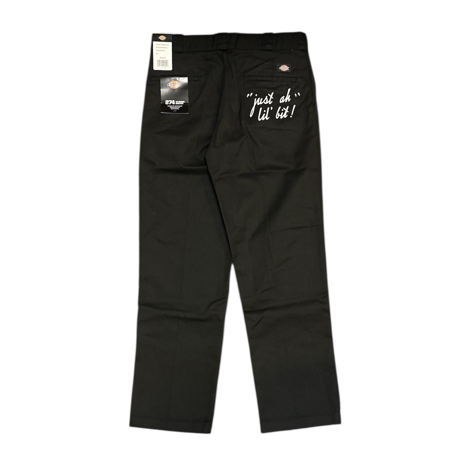 Dickies x Apron Records 874 Black Work Pants