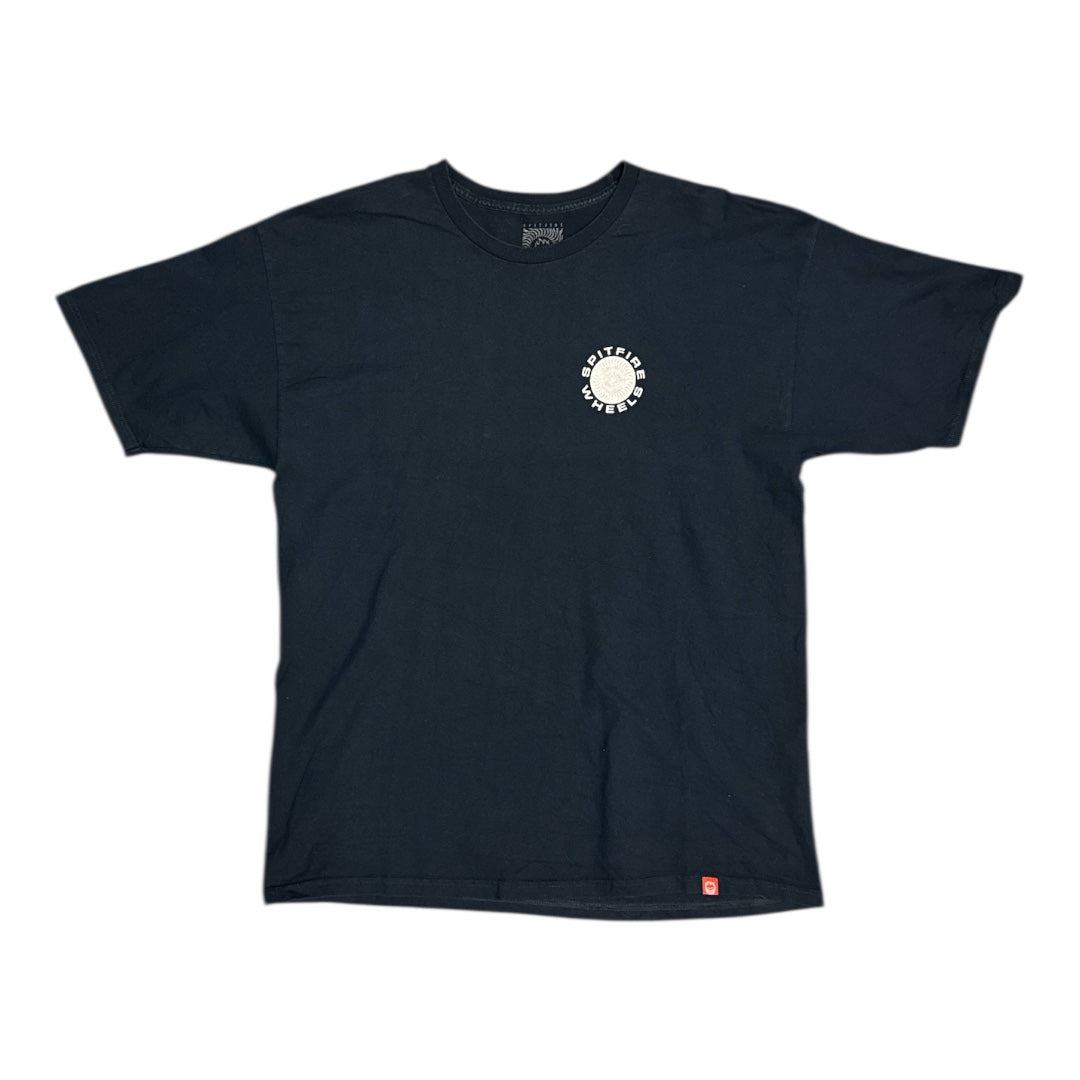 Spitfire OG Classic Fill Navy/Silver Tshirt