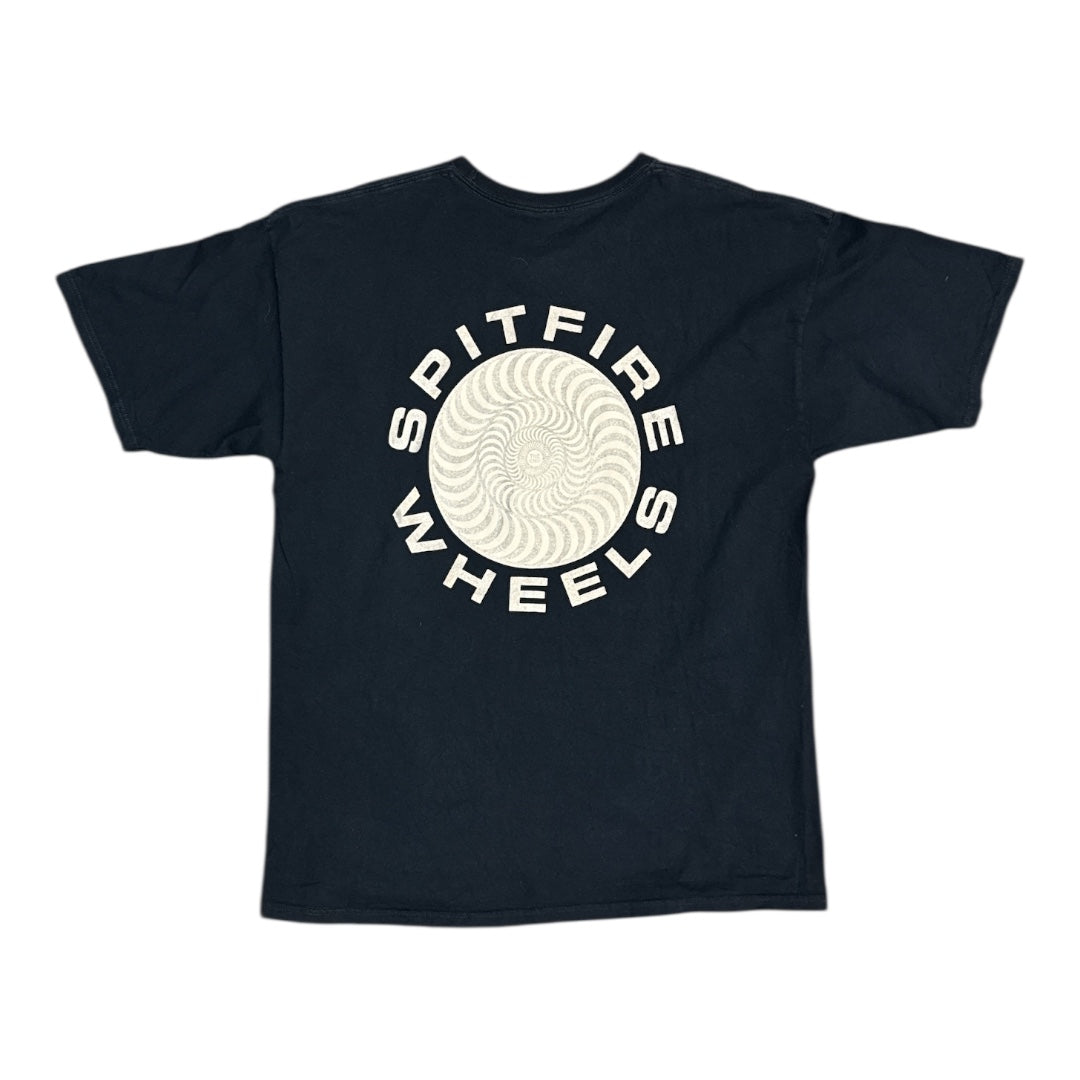 Spitfire OG Classic Fill Navy/Silver Tshirt