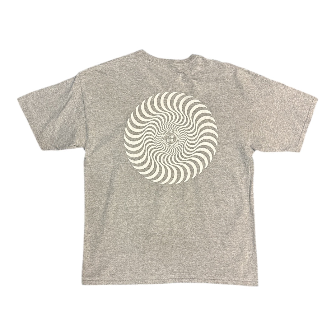 Spitfire Classic Swirl Grey Tshirt
