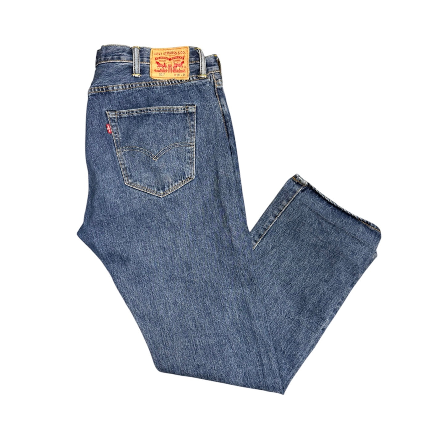 Levi's 501 Blue Denim Jeans