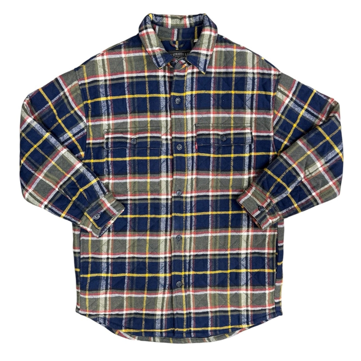 Levi's Flannel Padded Overshirt Jacket