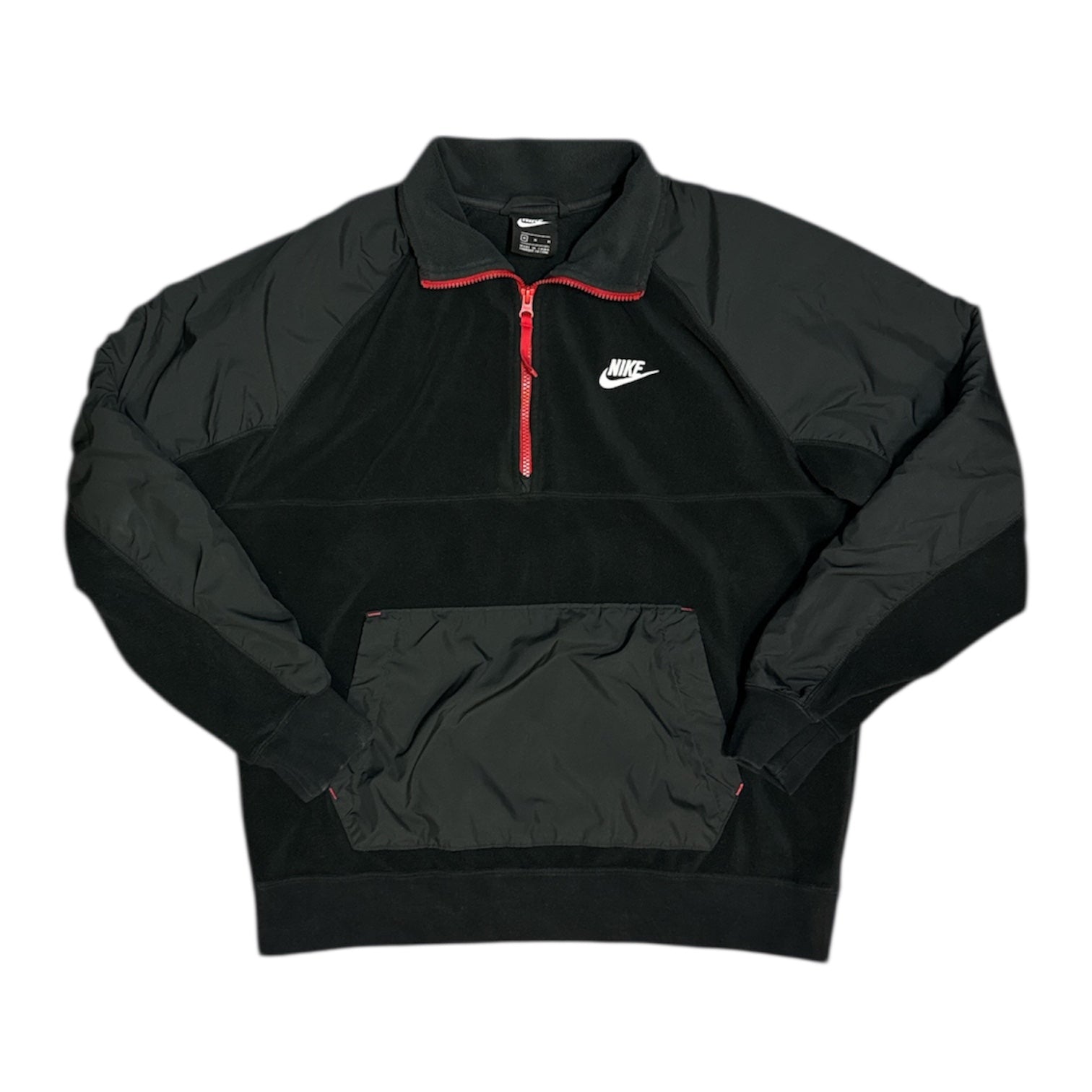 Nike Sportswear Winterized Black Fleece Half Zip