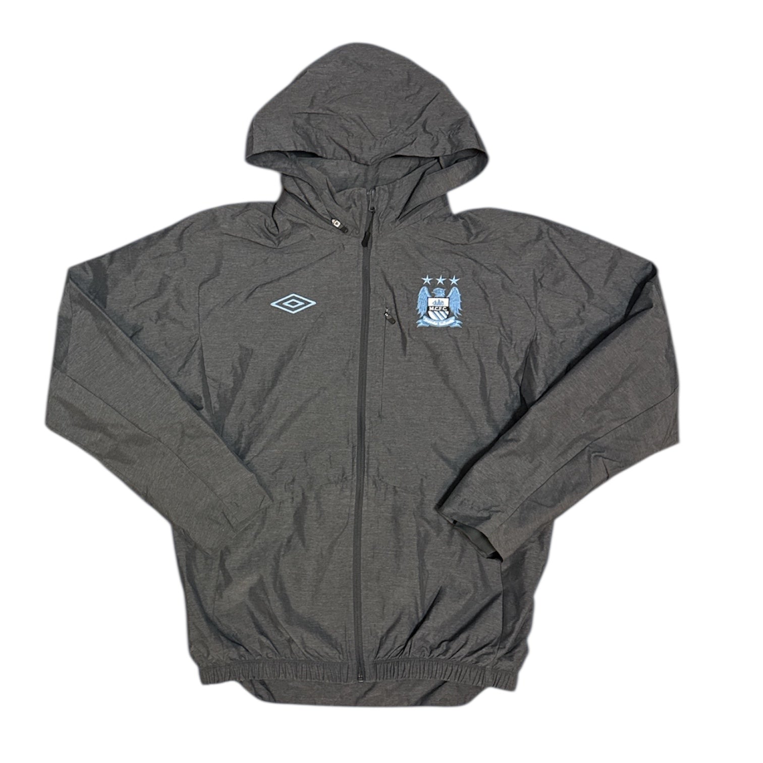 Umbro Manchester City Grey Windbreaker Jacket