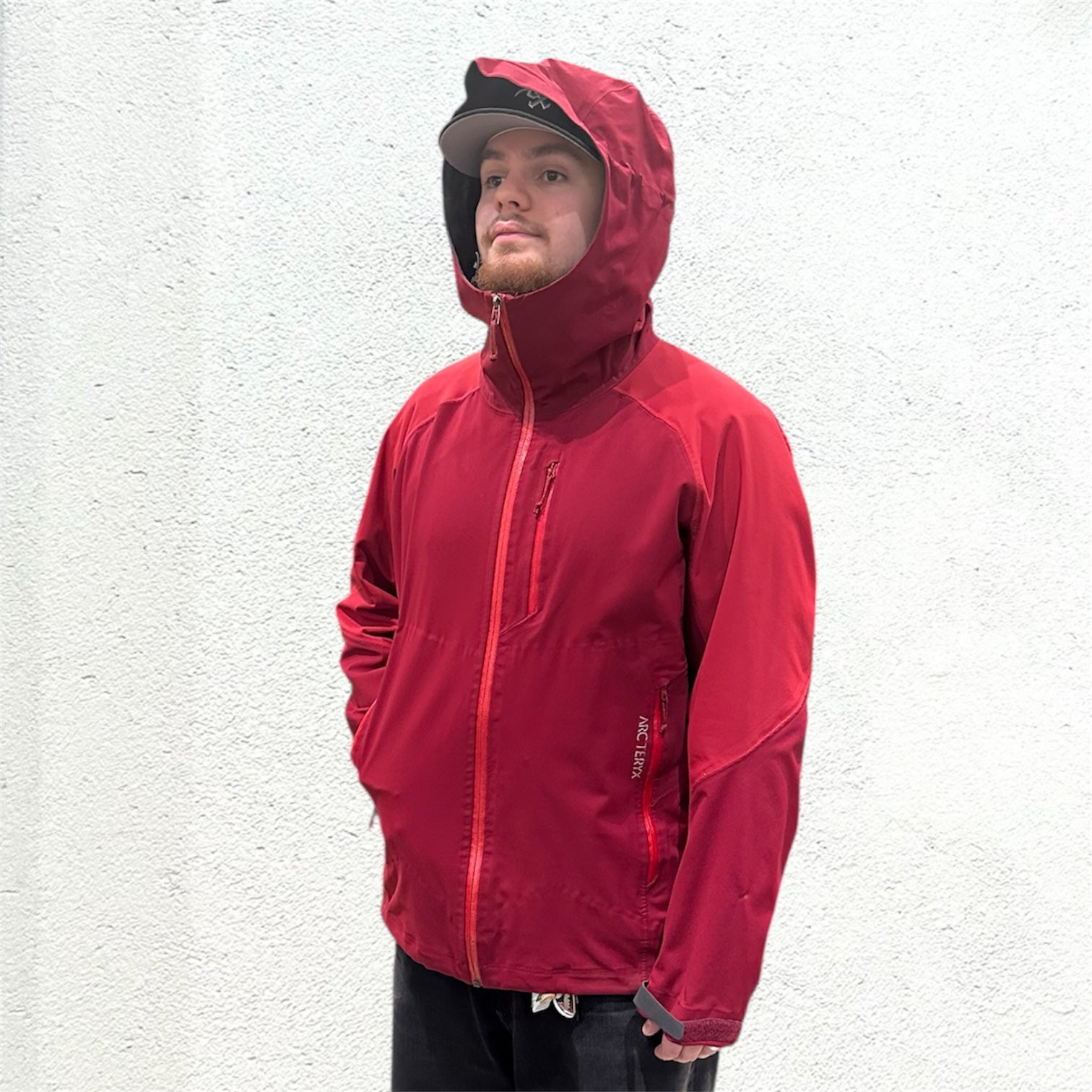 Arc'teryx Windstopper Burgundy Jacket