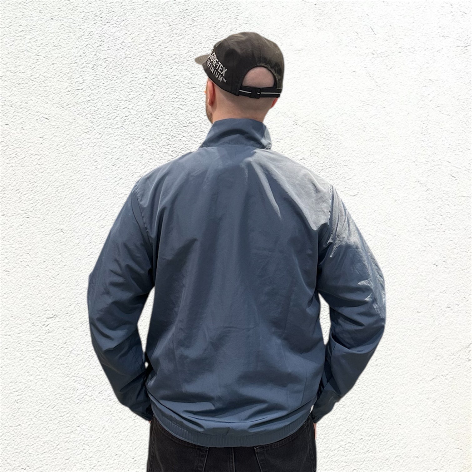 Reebok Grey Black Yellow Wind Jacket