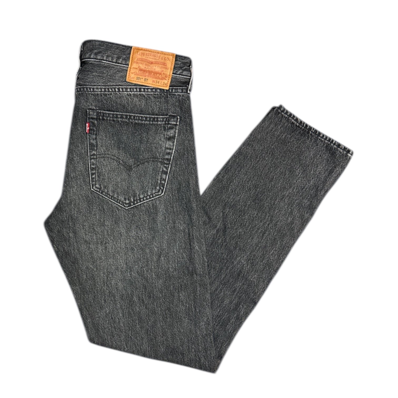 Levi's Premium 501 Straight Cut Grey Jeans