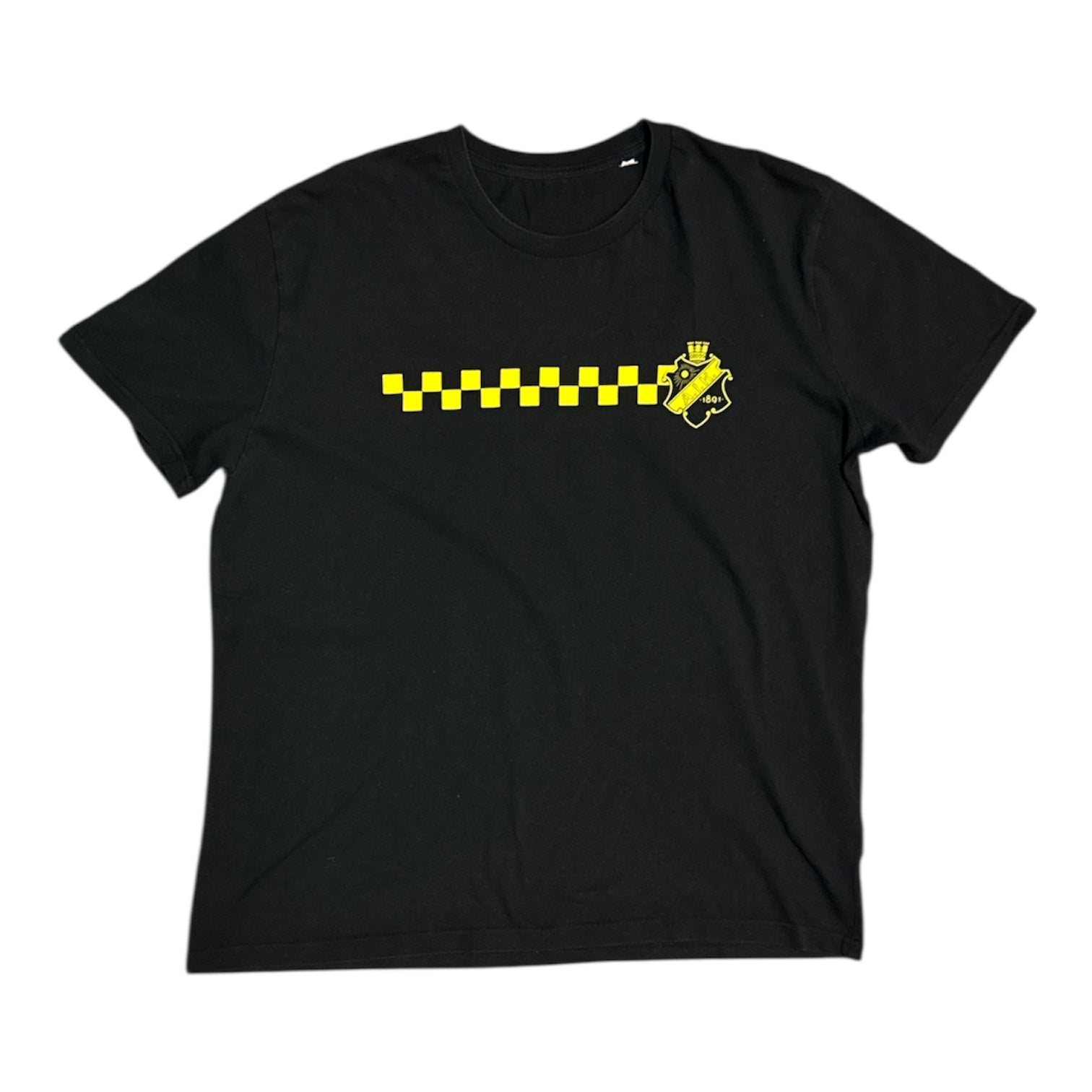 AIK Checkerboard Black Tshirt