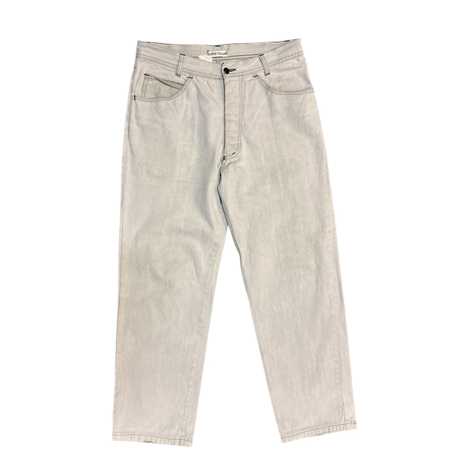 Vintage Stone Island 1980's Grey Jeans