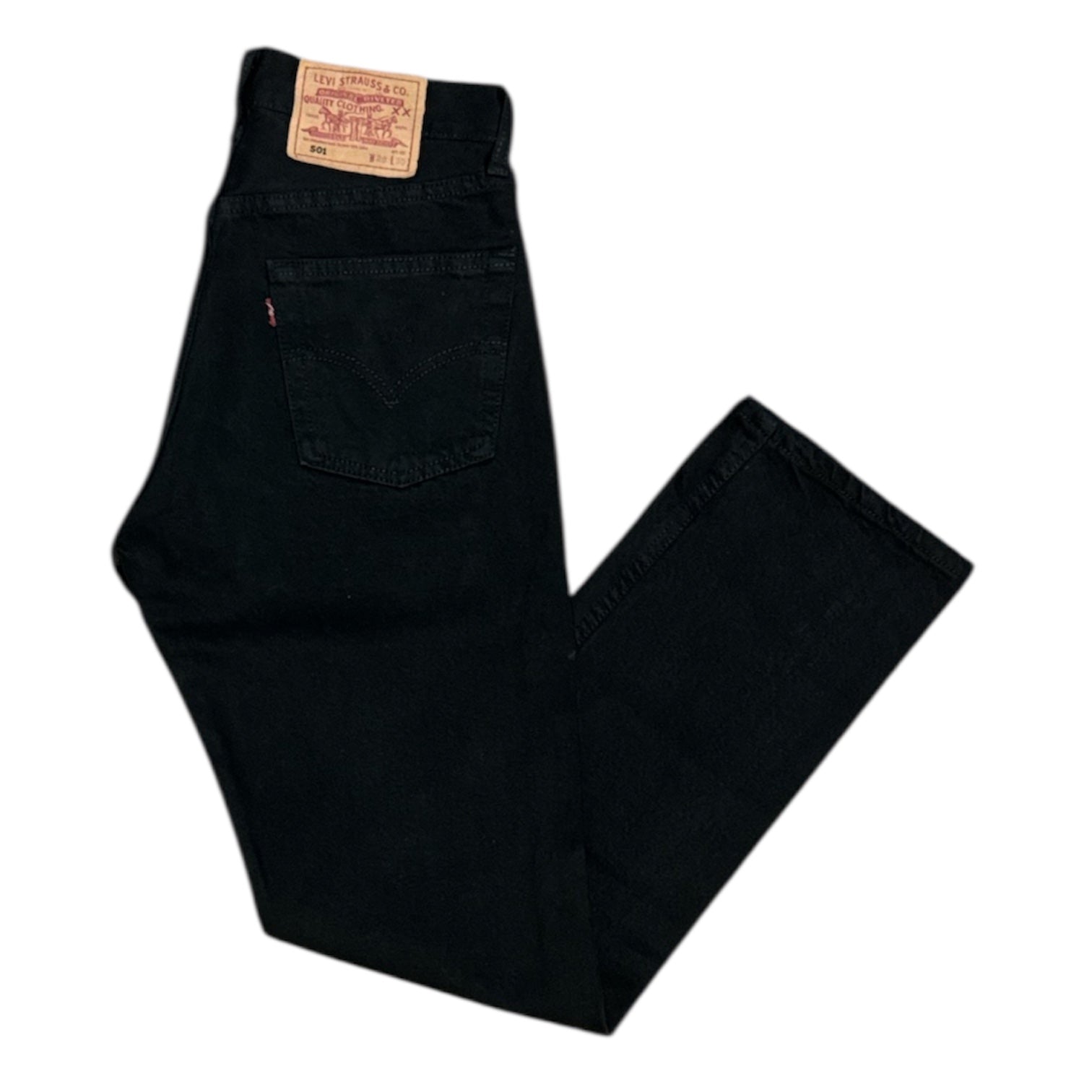 Vintage Levi's 501 Black Jeans (W28/L30)