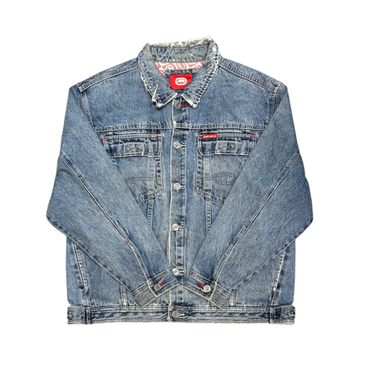 Eckō UNLTD Distressed Denim Jacket